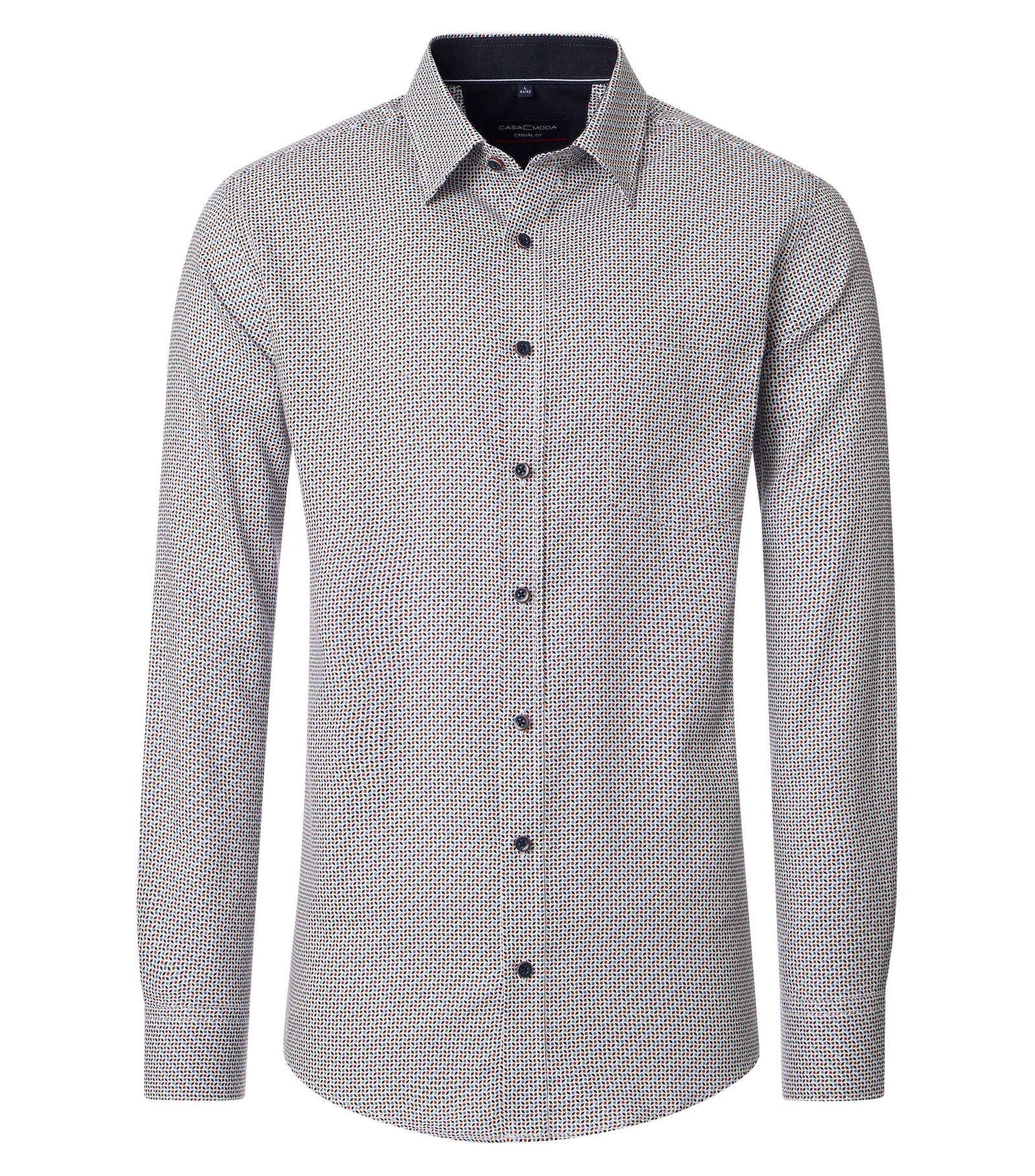 Casa Moda |  Casa Moda Hemd Regular Fit  | L | orange