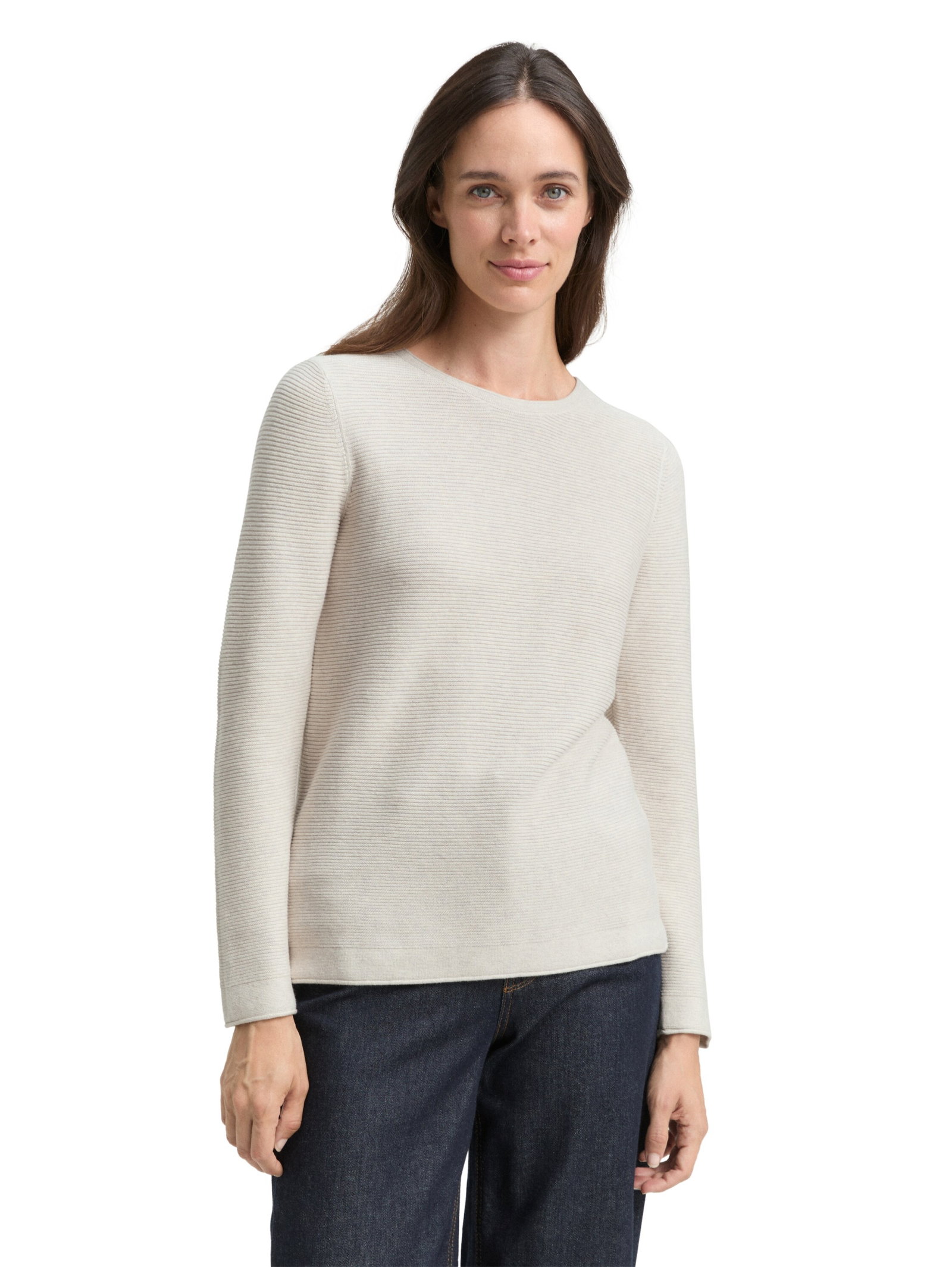 sweater new ottoman, dusty alabaster melange #5