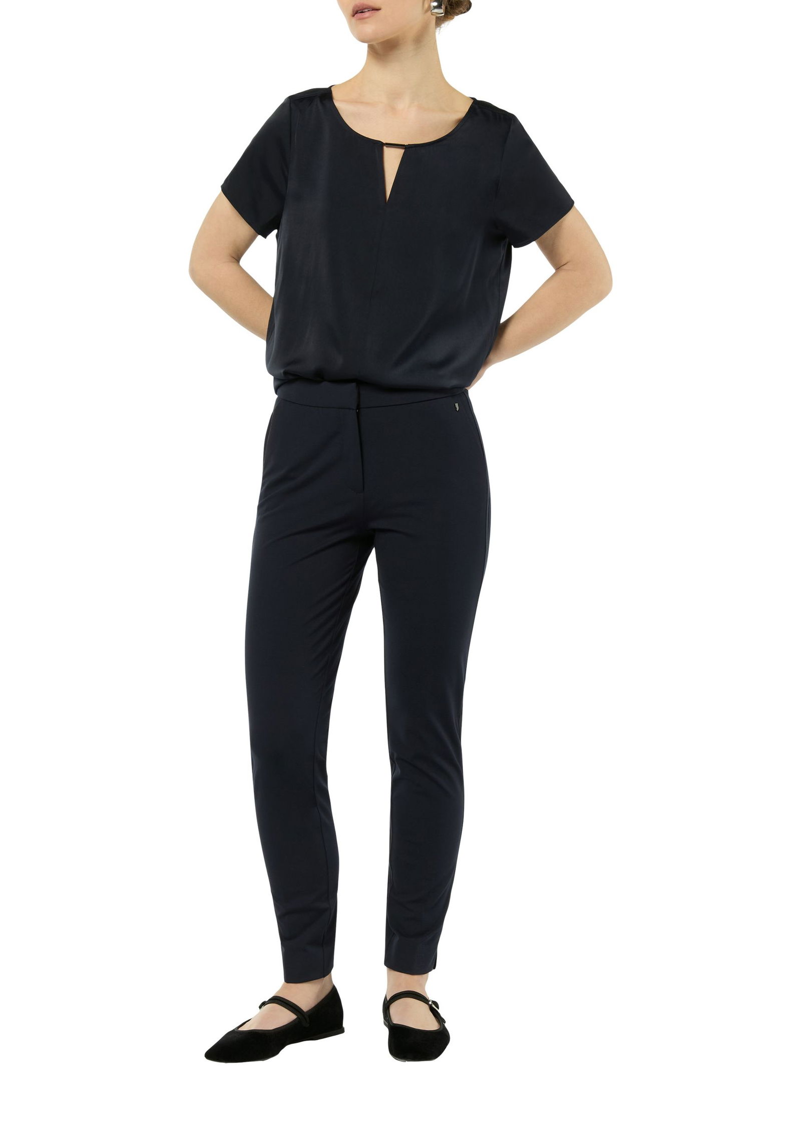 Comma Druckbluse 
