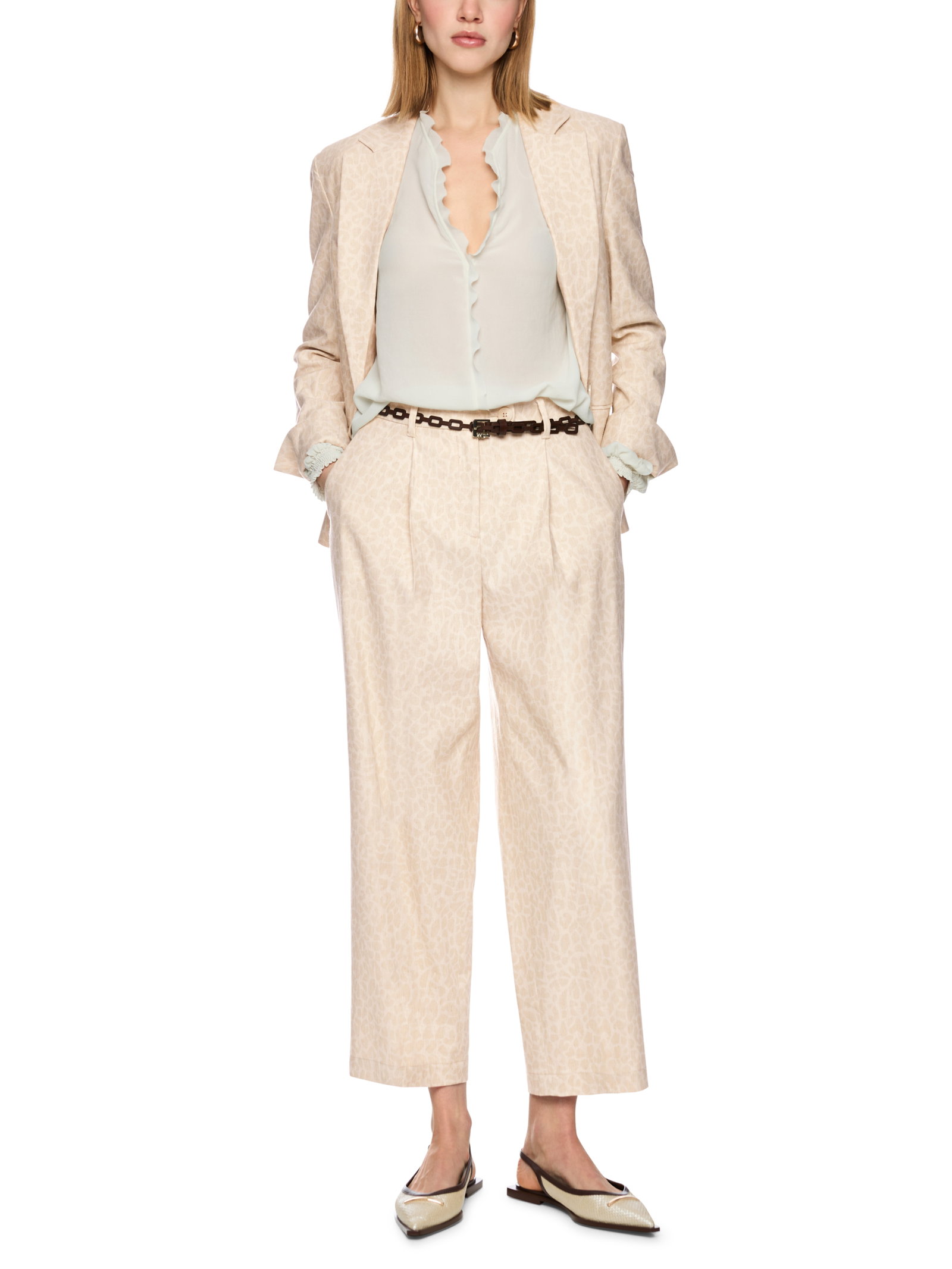 Marc Cain Collections Hose WASCO mit Leomuster #6