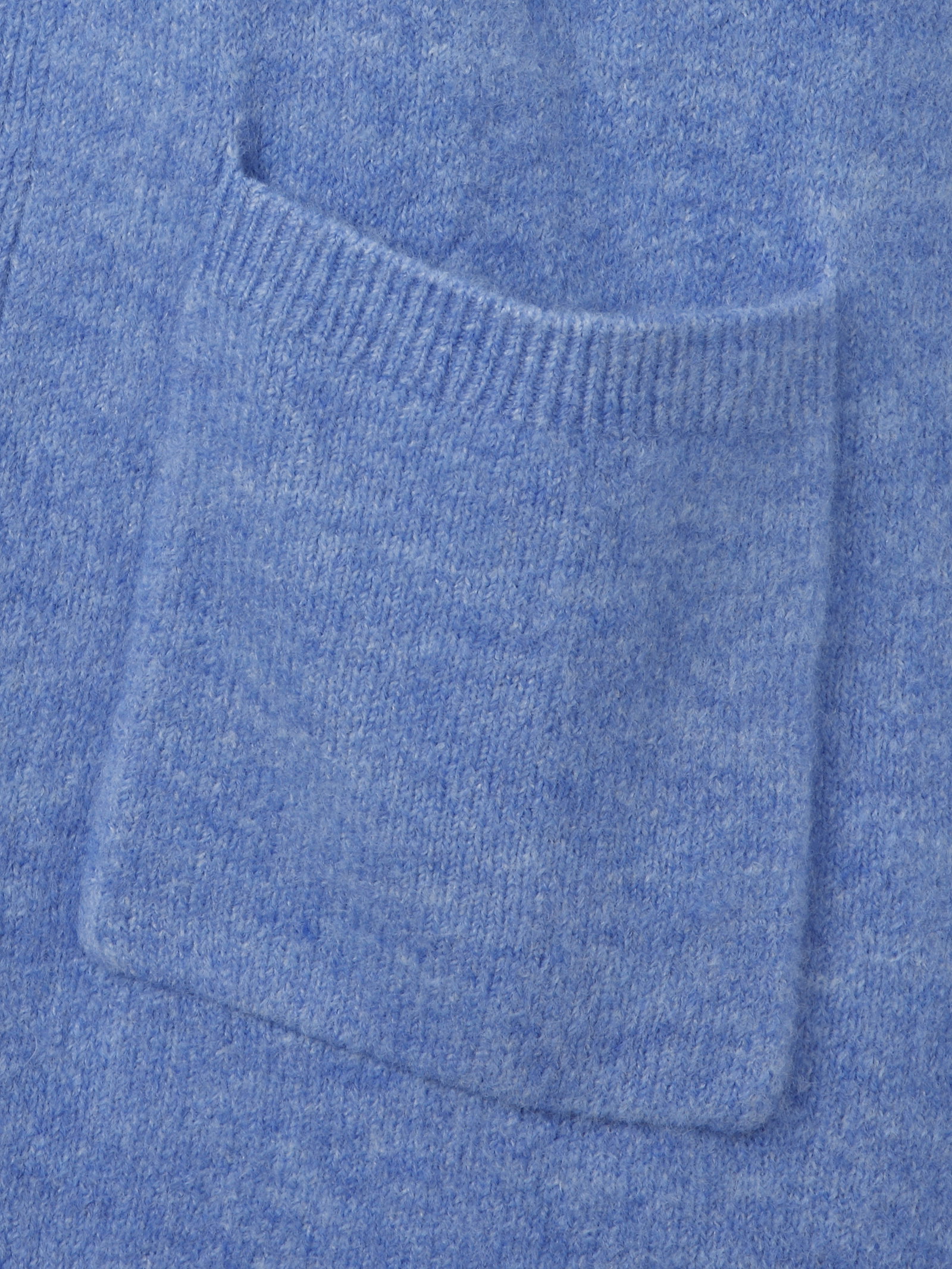 Jacke offen 1/1 Arm, blau melange #3