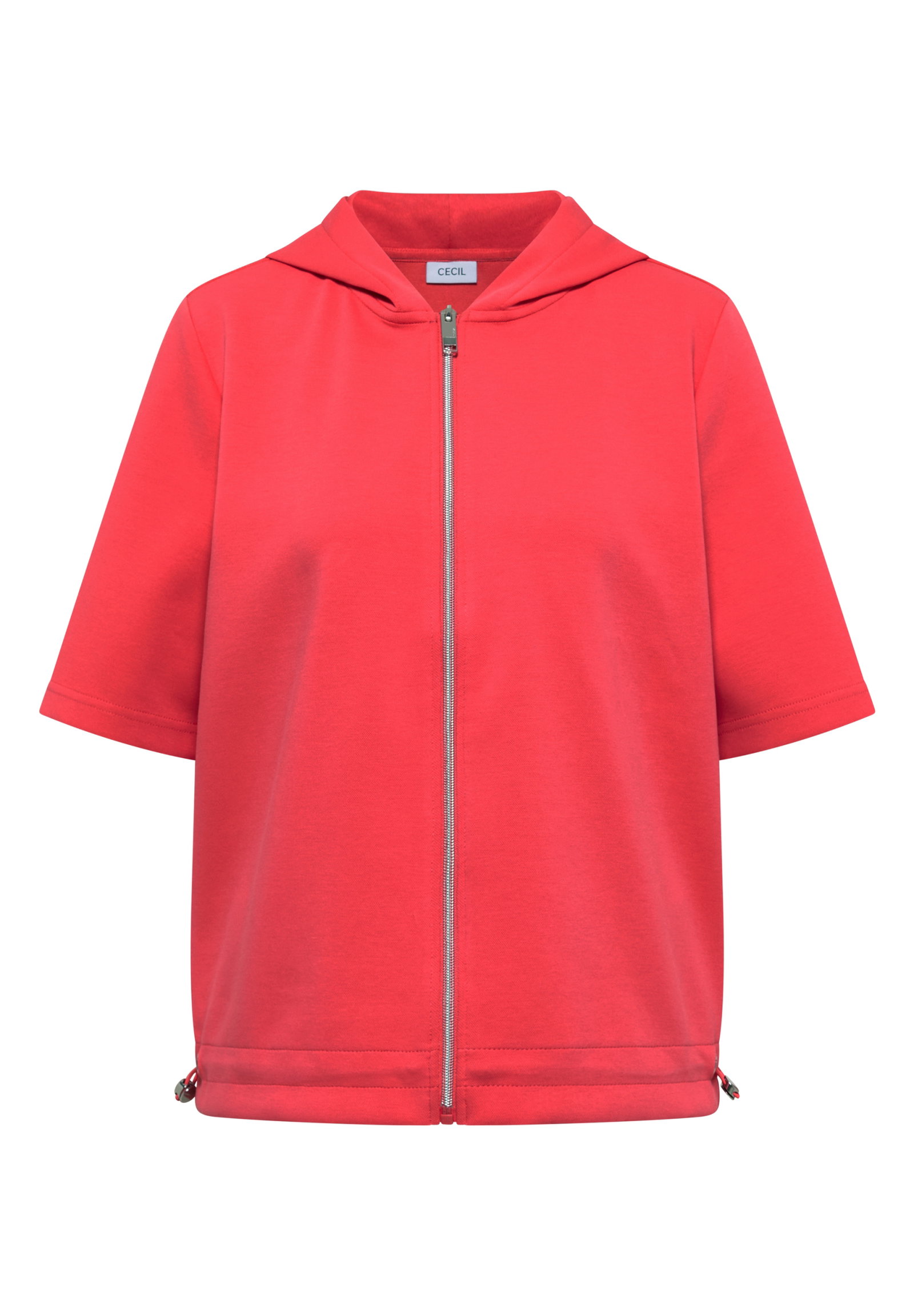 TOS Solid T-Shirt Jacket, coral #1