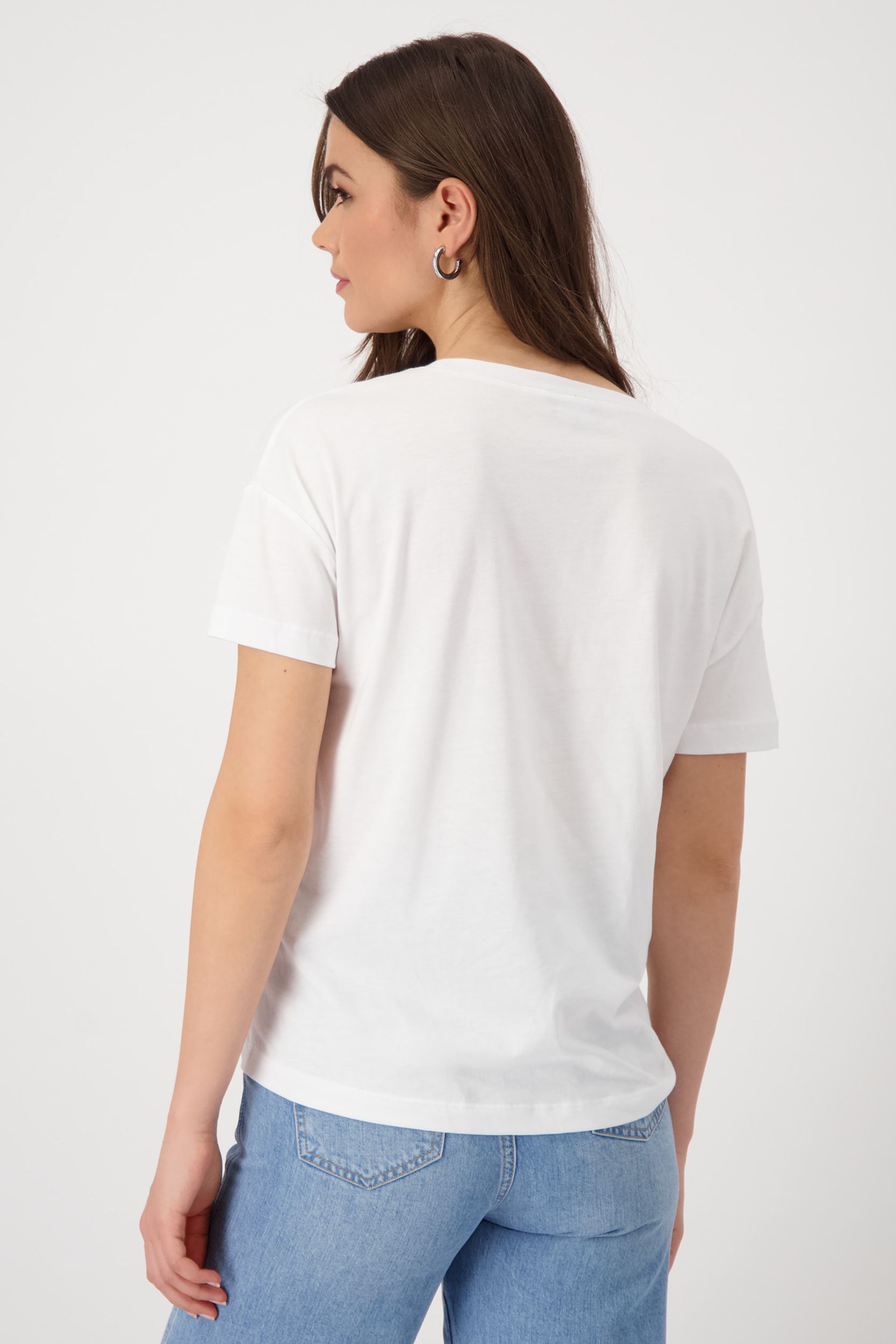 Monari |  T-Shirt, cream | 36