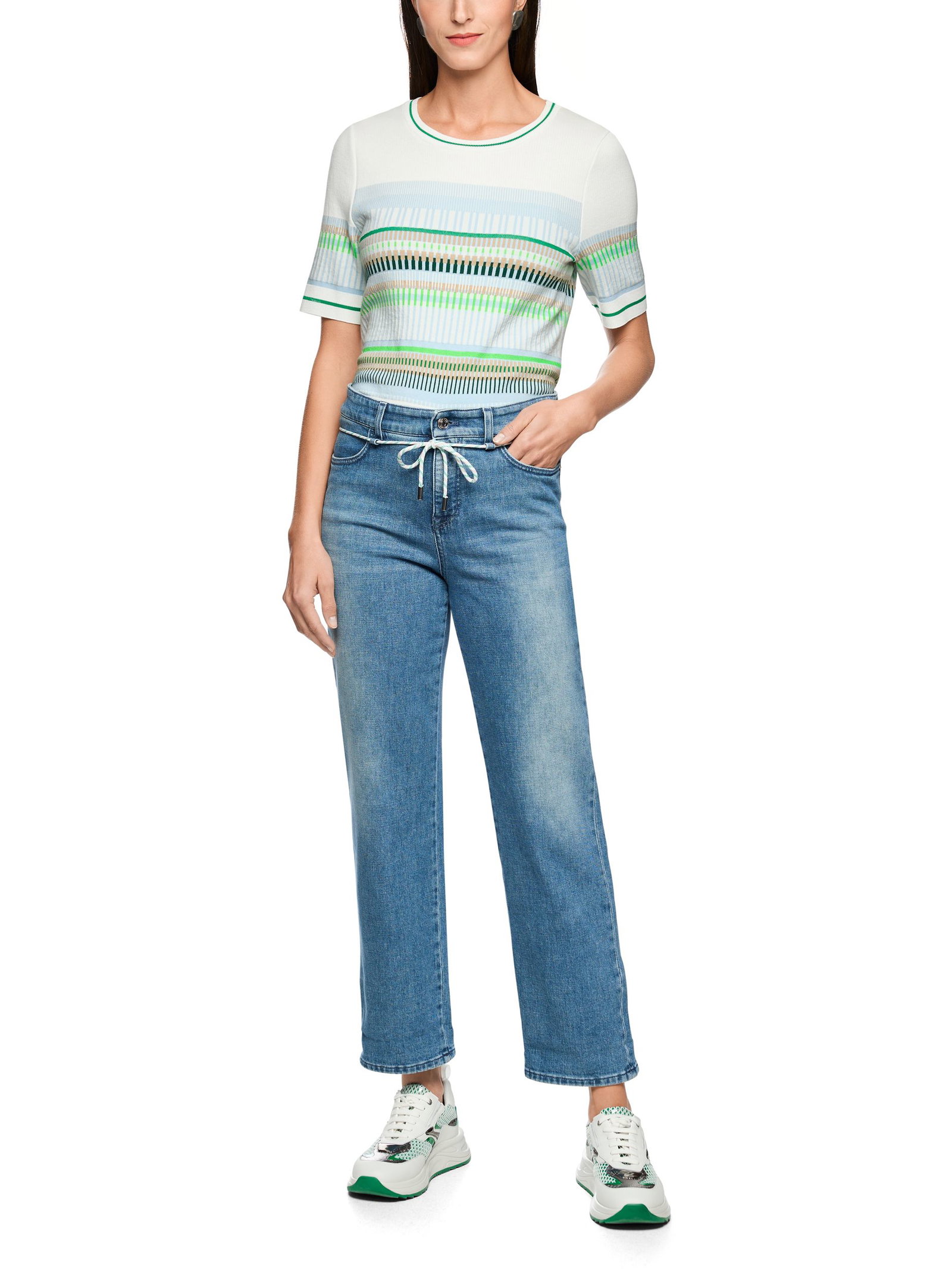 90b8b8798e5820f86037a53e43126291 Marc Cain Sports | Marc Cain Sports Boyfriend Jeans | 42 | blue denim