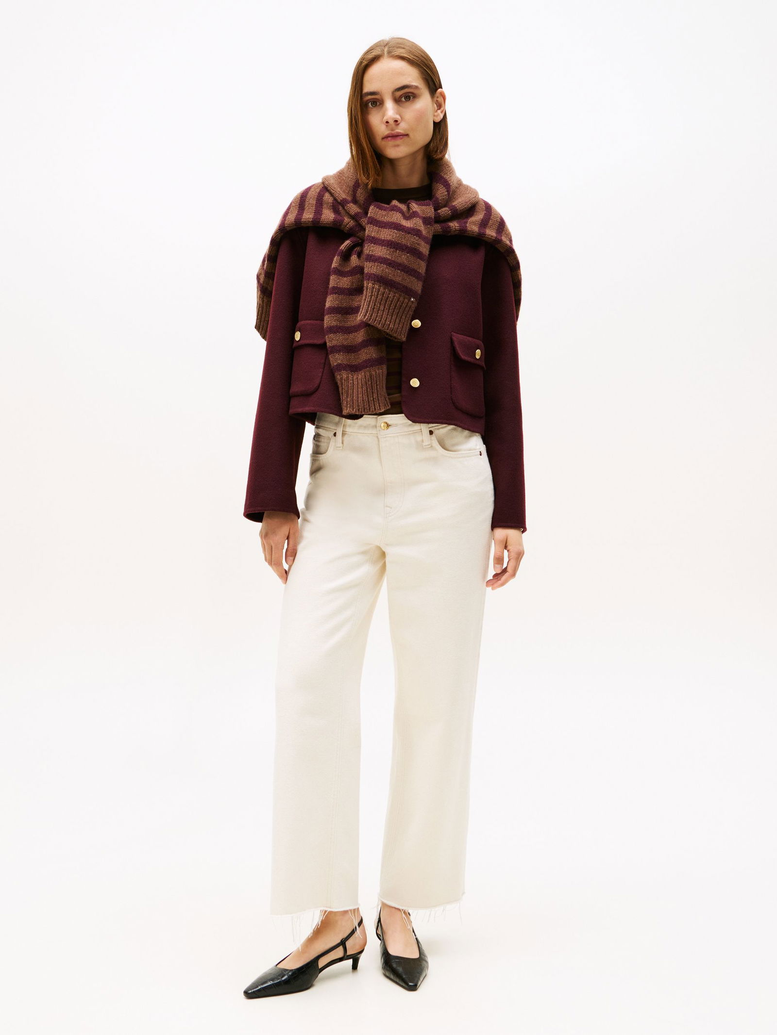 Tommy Hilfiger | Tommy Hilfiger Strickjacke | Cardigan | 40 | deep burgundy