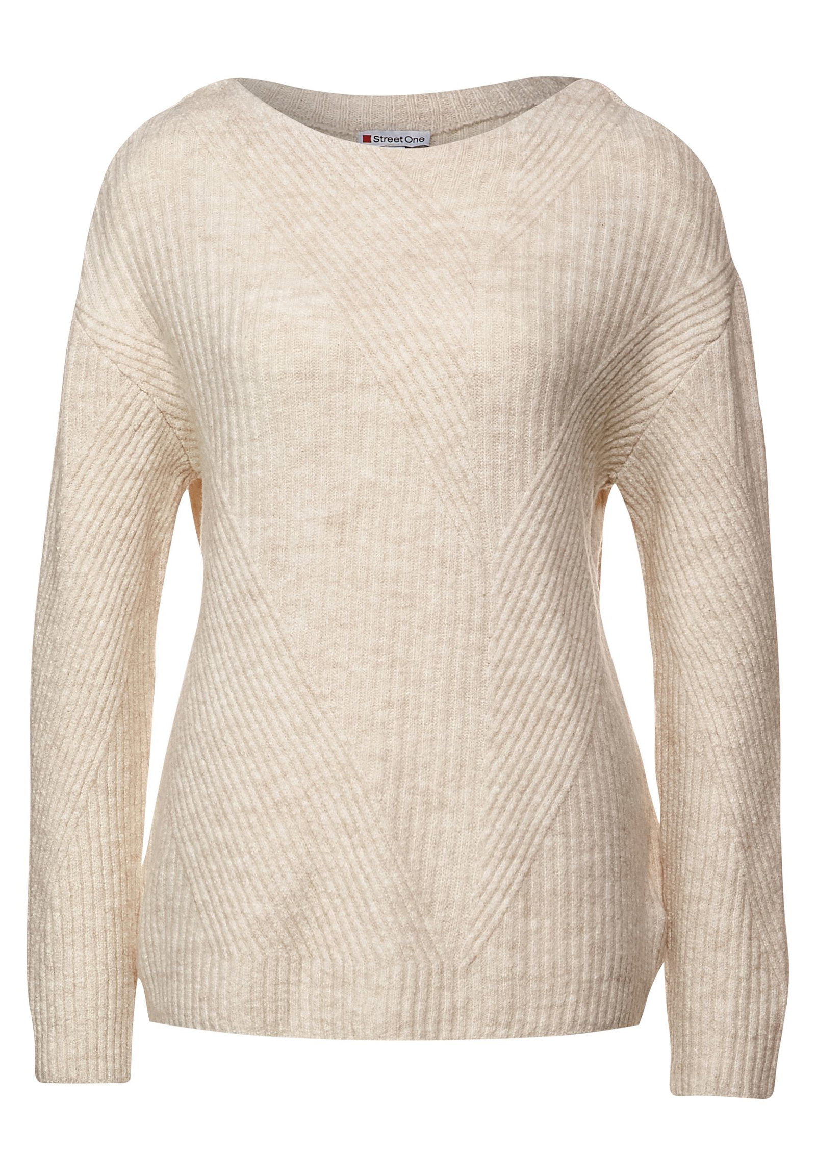 Street One |  Street One Pullover  | 40 | dream white melange