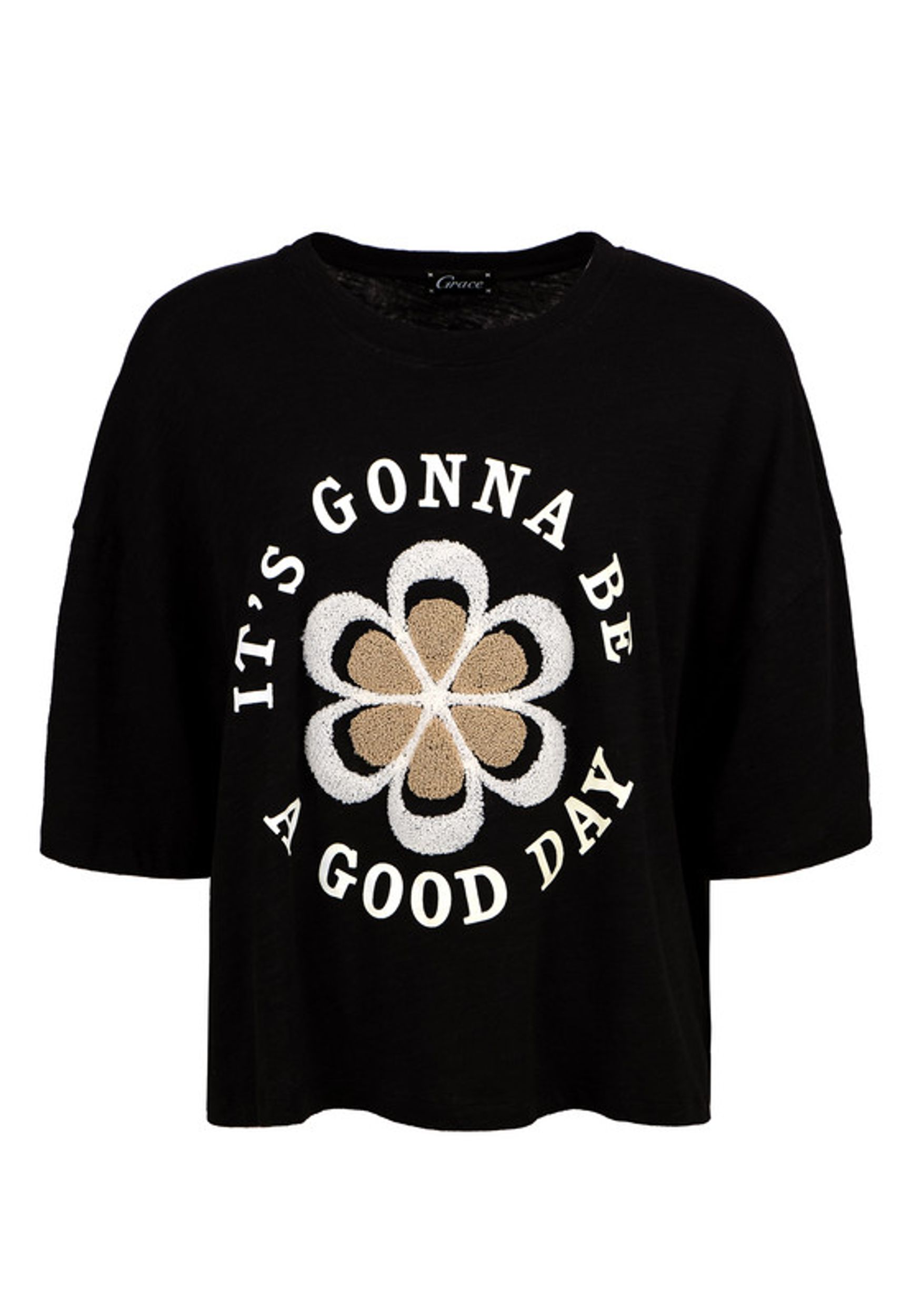 Grace |  Grace Shirt | L | schwarz