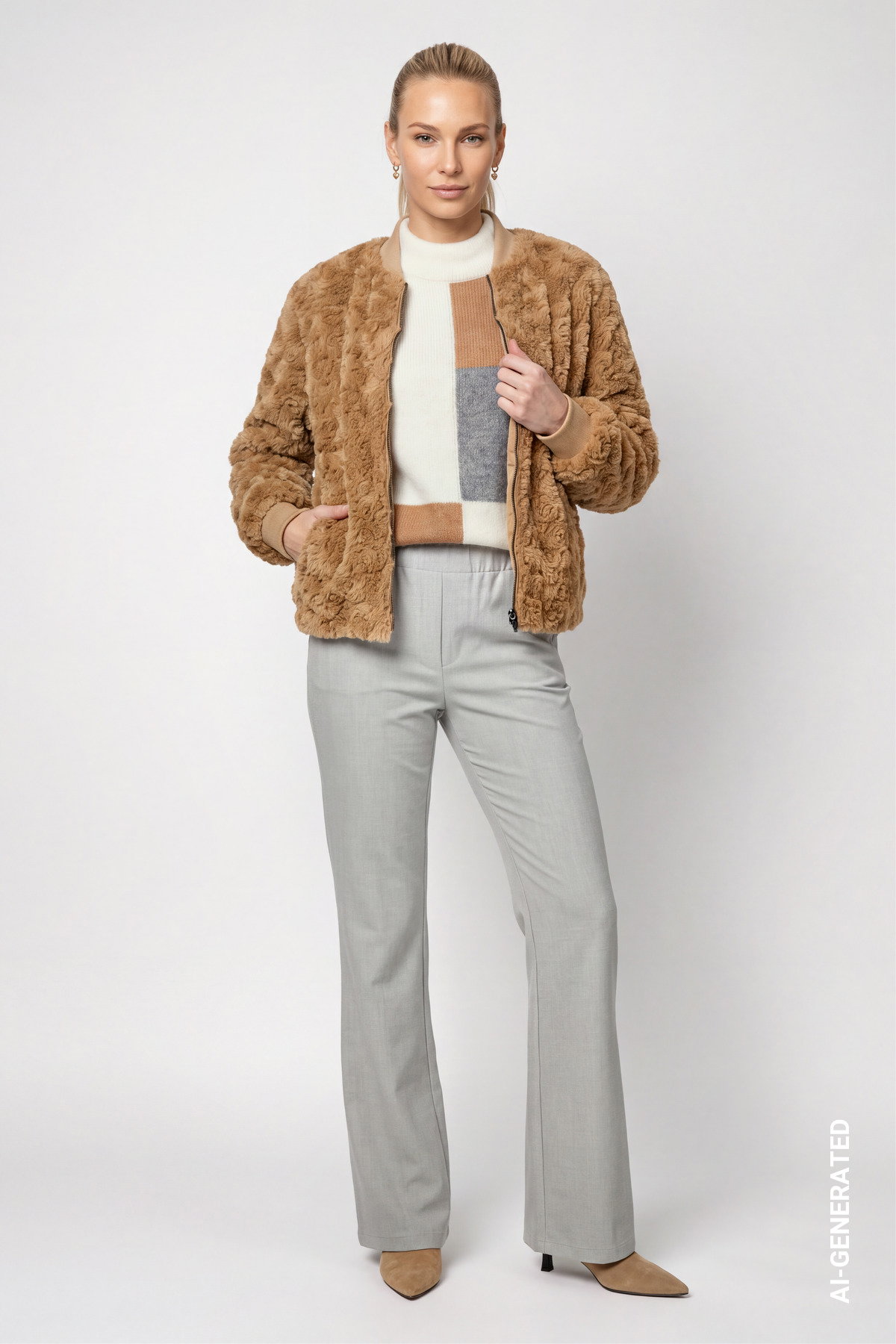 Jacke, brown sugar #6