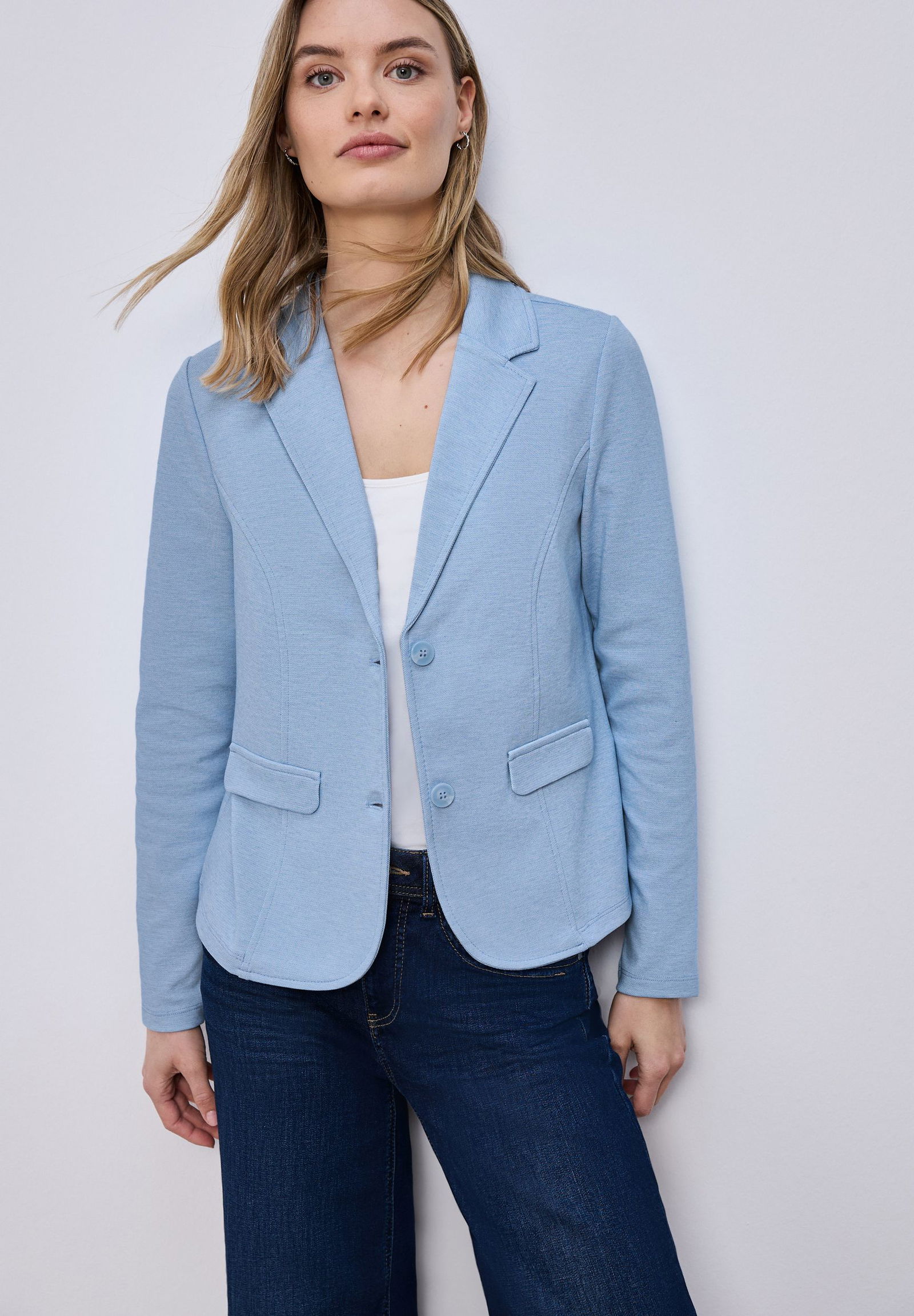 Street One |  Street One Kurzblazer  | 36 | original blue