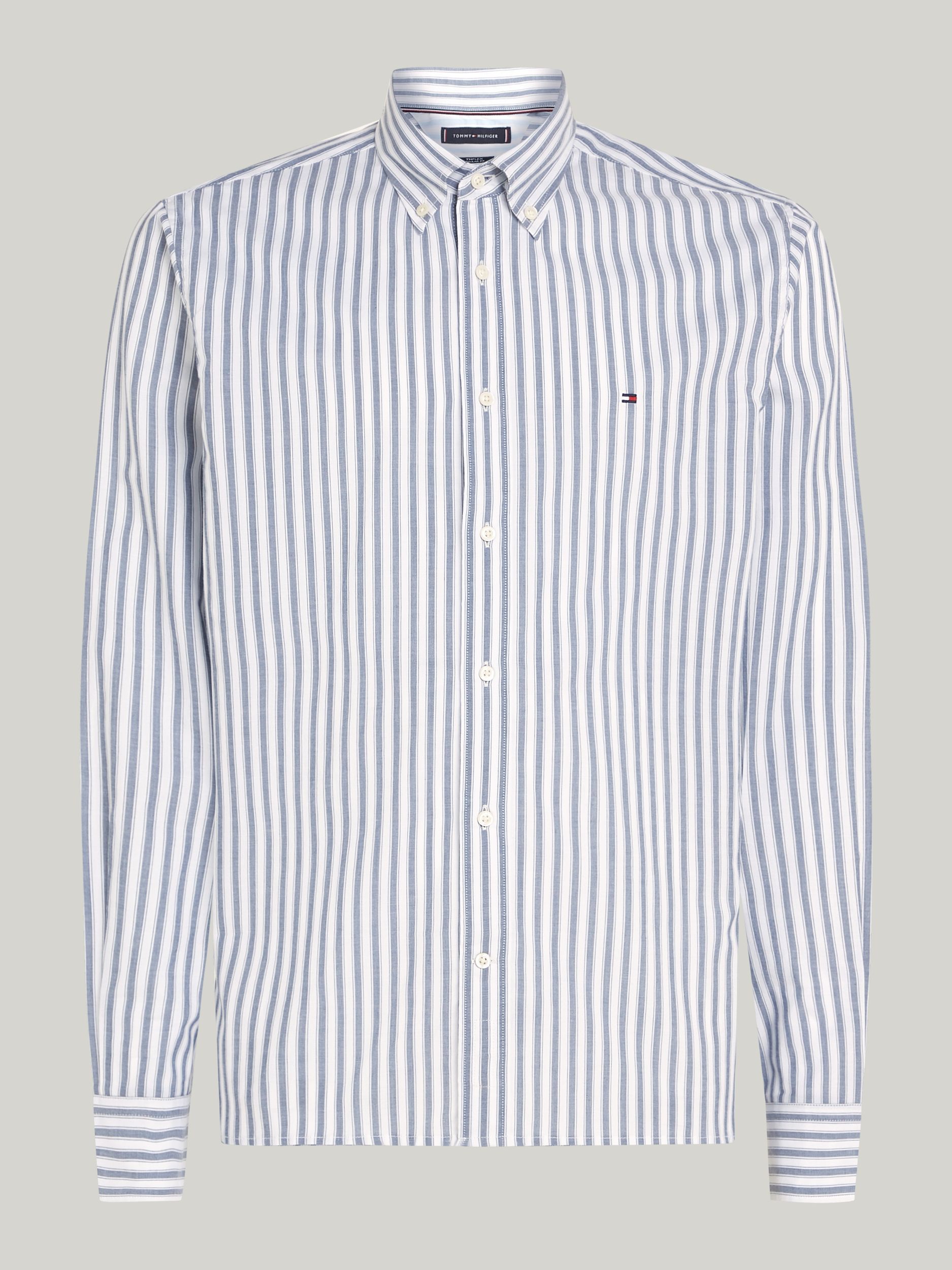 Tommy Hilfiger |  Tommy Hilfiger Hemd Regular Fit  | L | blue spell ithaca stp