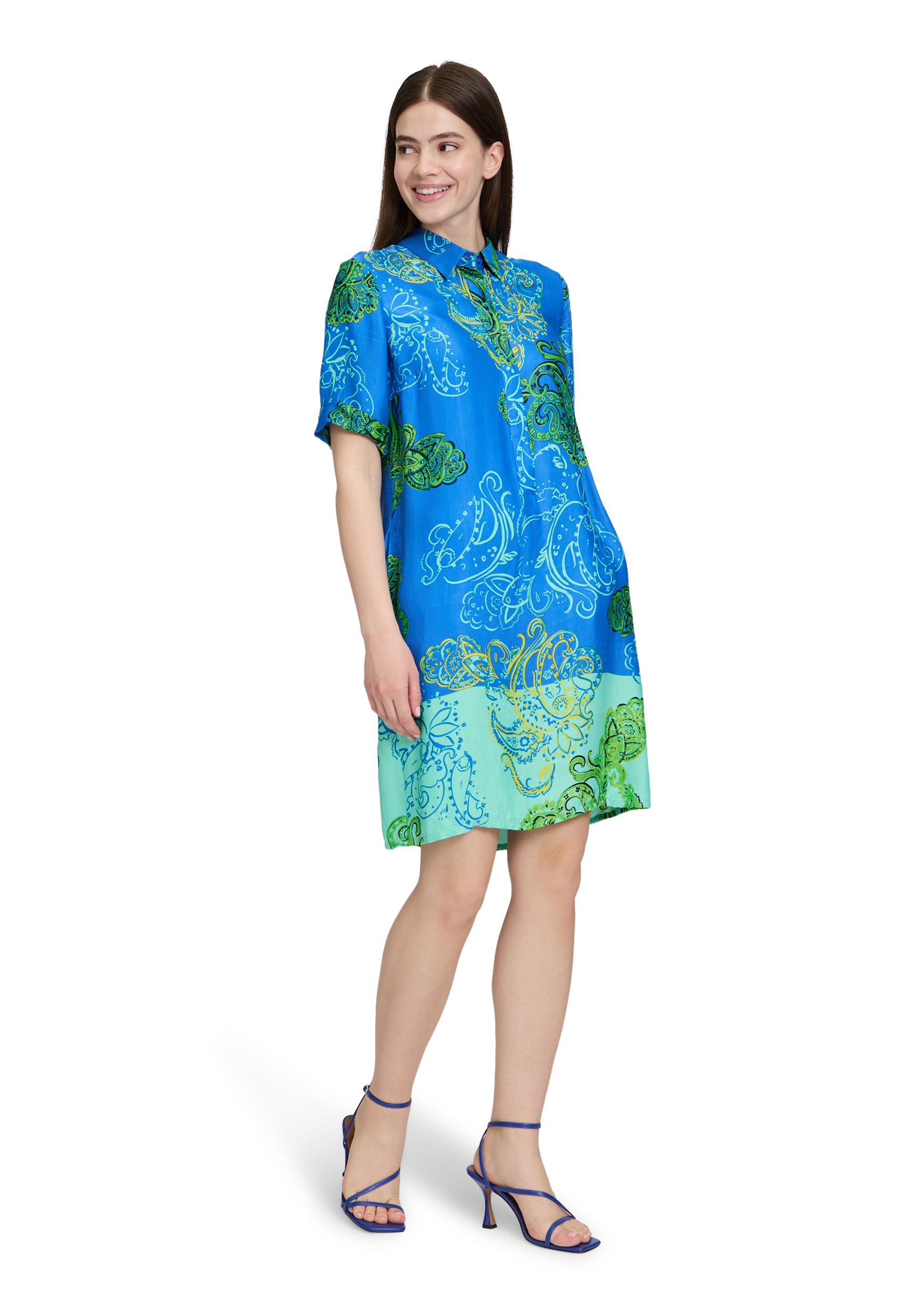 Betty Barclay |  Betty Barclay Sommerkleid  | 40 | green/blue