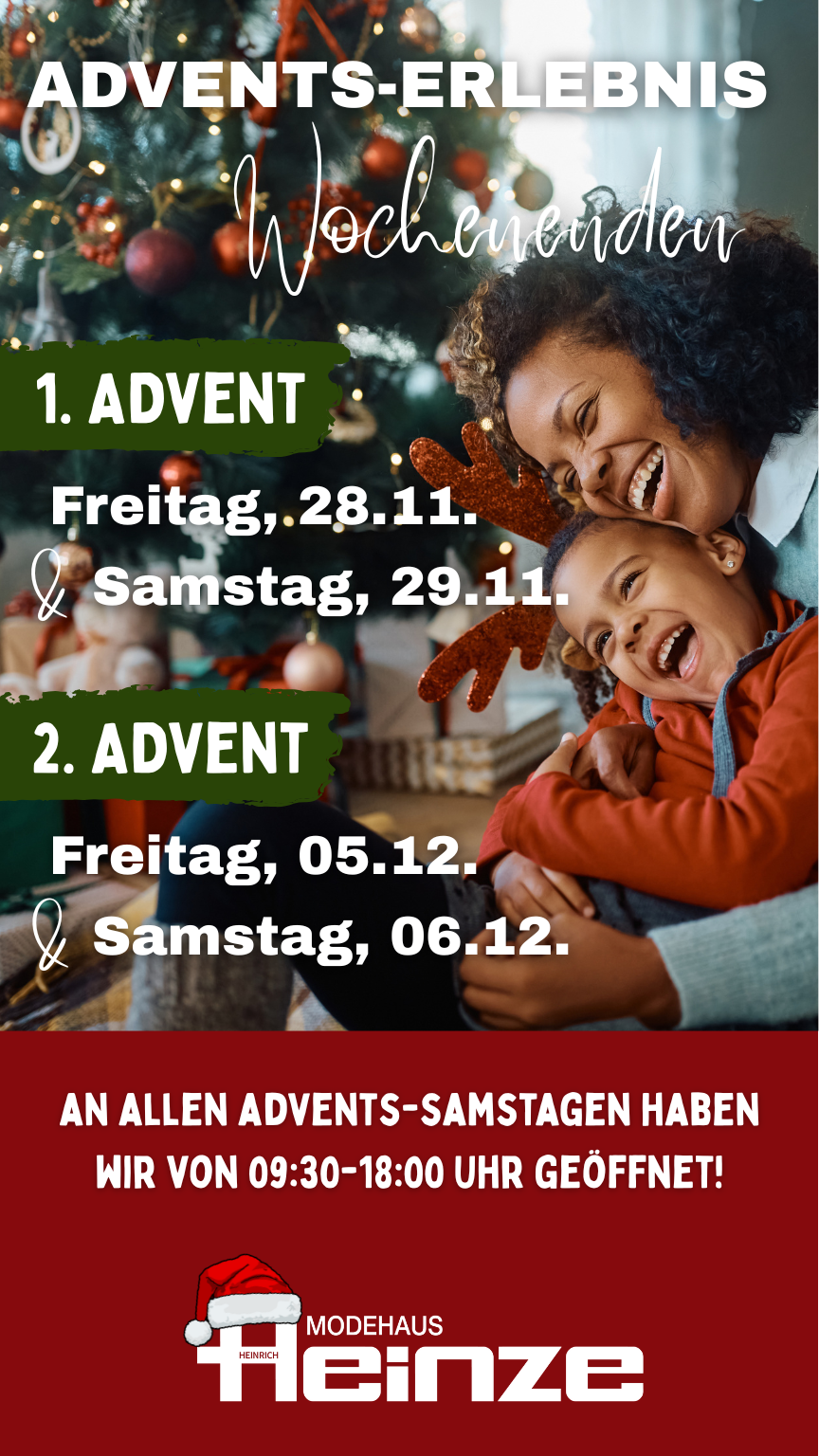 Adventserlebniswochenende bei Heinze