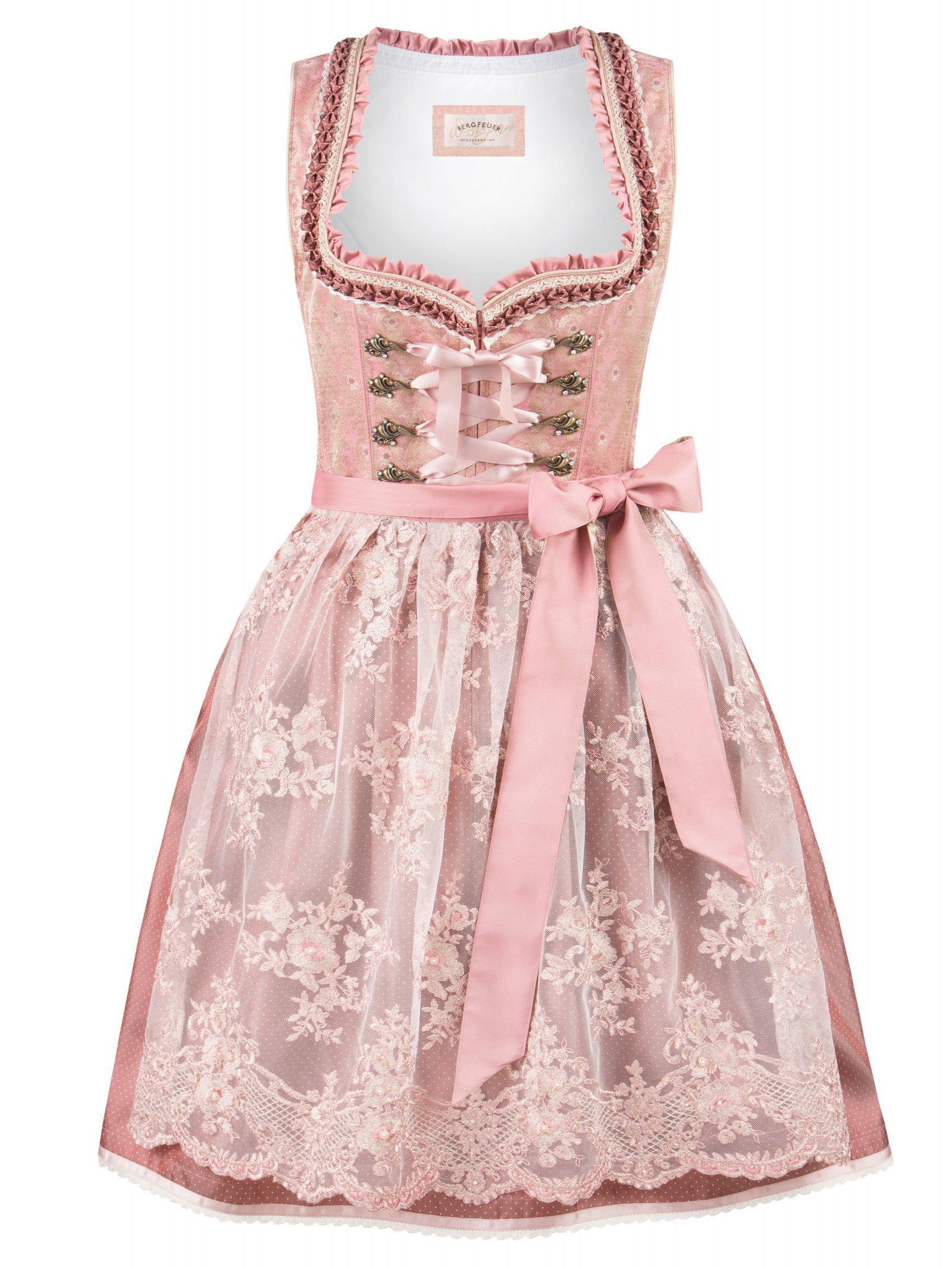 Stockerpoint Bergfeuer Dirndl Mididirndl Sylvie 60cm #1