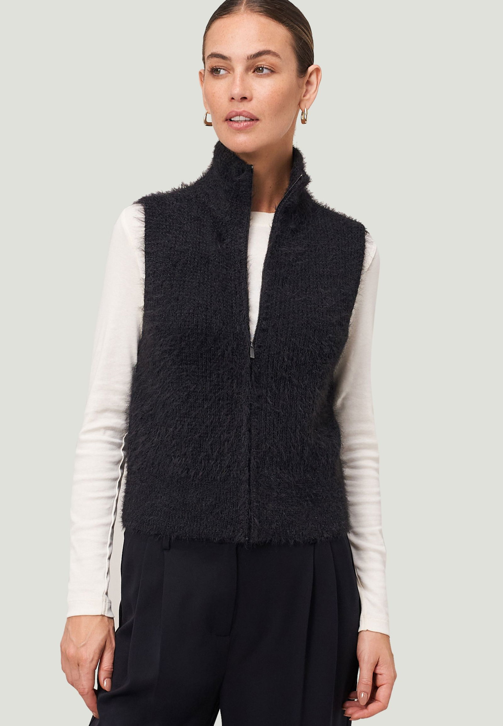 cd26a55536187845d8d823575f5f546a Zero | Zero Strickjacke | Cardigan | 36 | black beauty