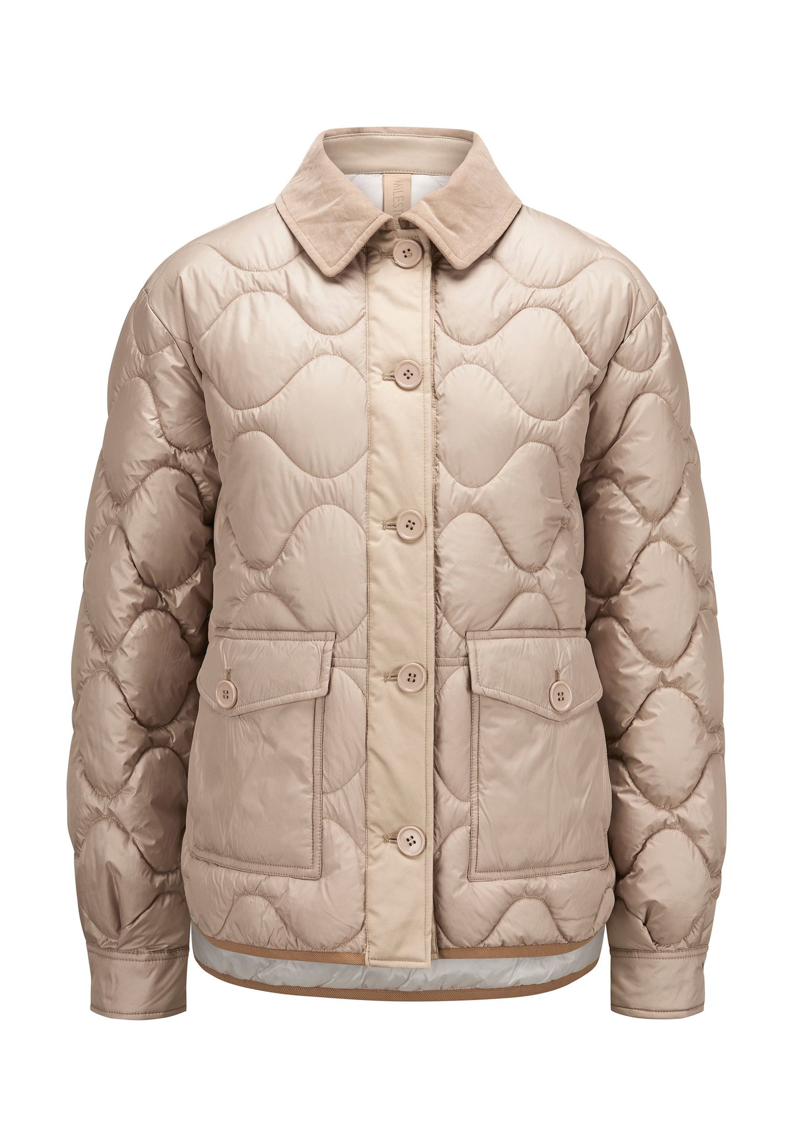 8480a708a3d07fe38325fa99a8d84cd0 Milestone | Milestone Steppjacke | 44 | hell beige