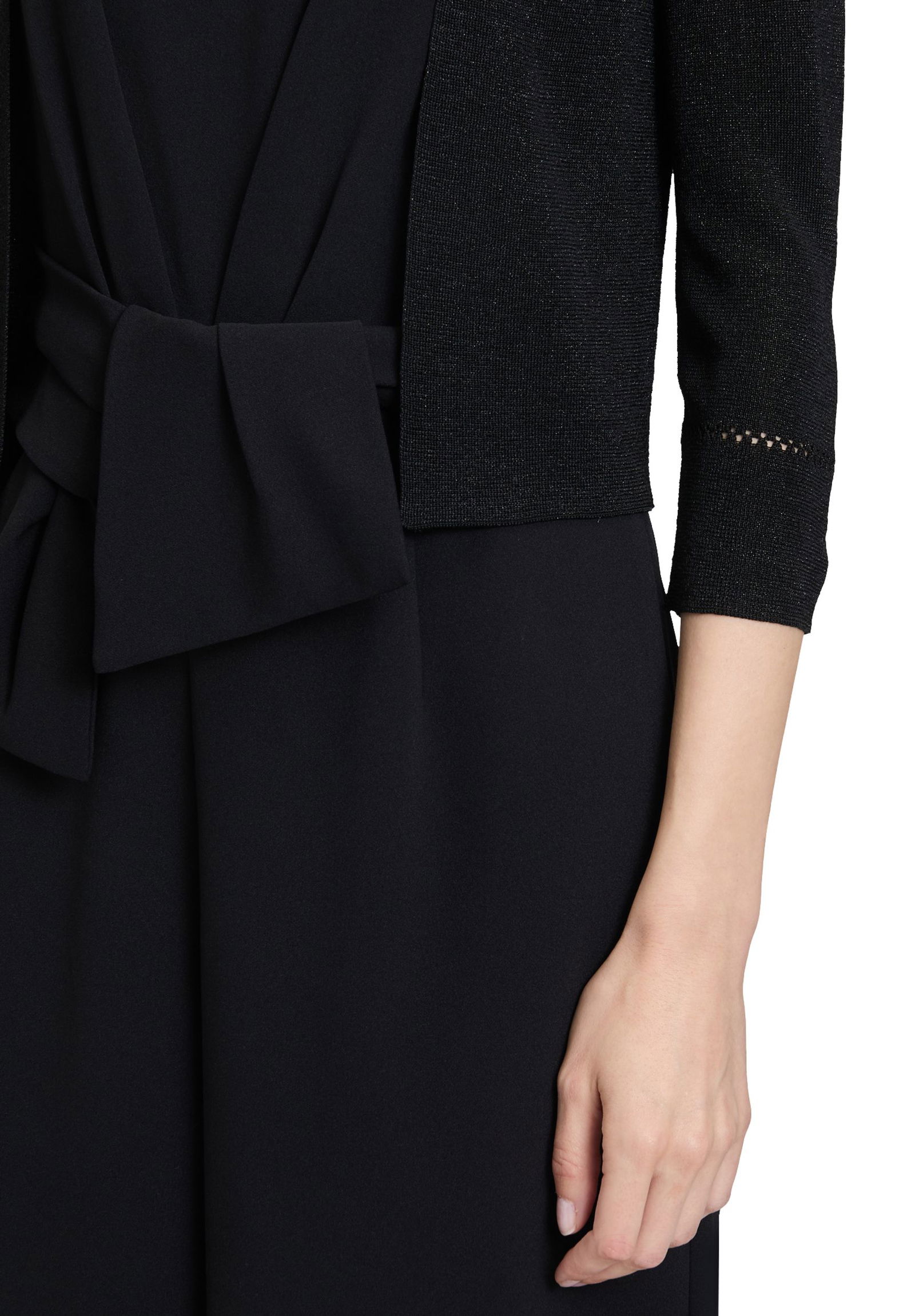 Vera Mont |  Vera Mont Strickbolero | XXL | schwarz/schwarz