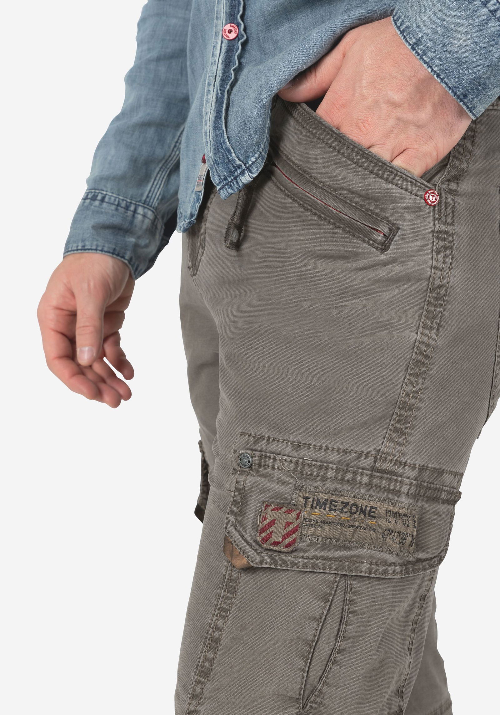 Timezone | Timezone Five-Pocket-Hose | 33/30 | washed beige