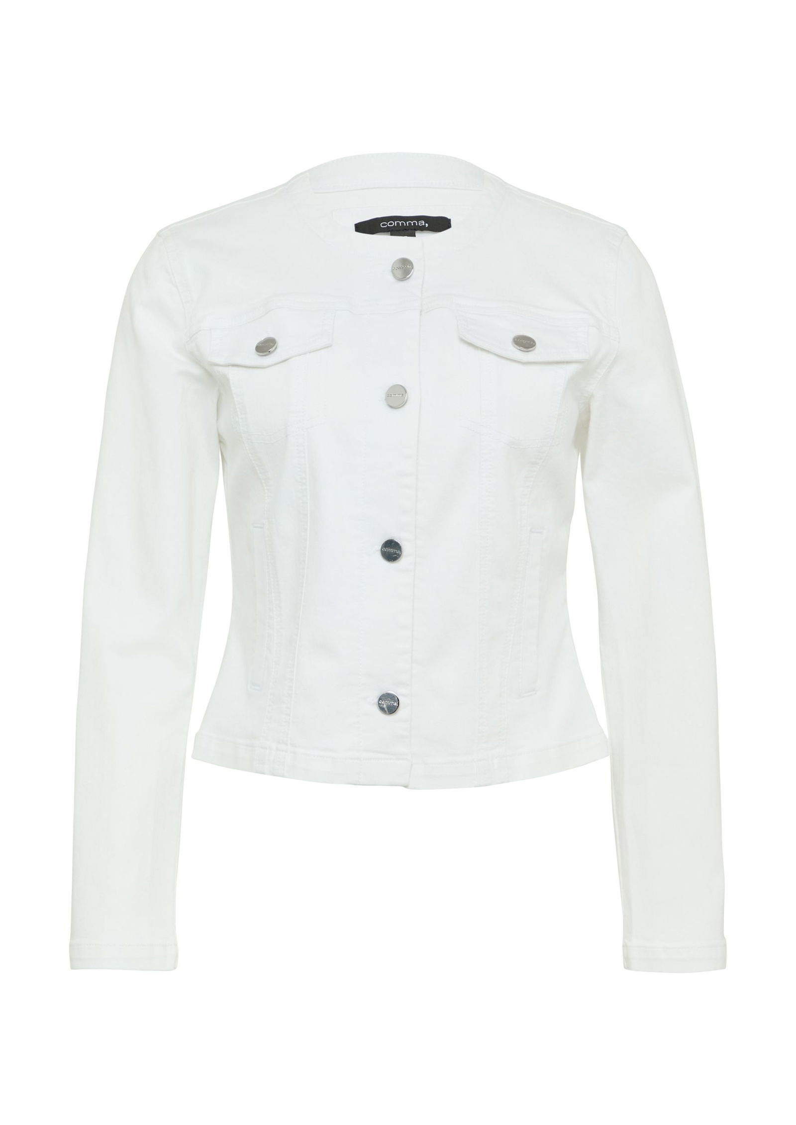 155920b73188d95fd1a9b27aca6ad588 Comma | Comma Jeansjacke | 34 | weiß