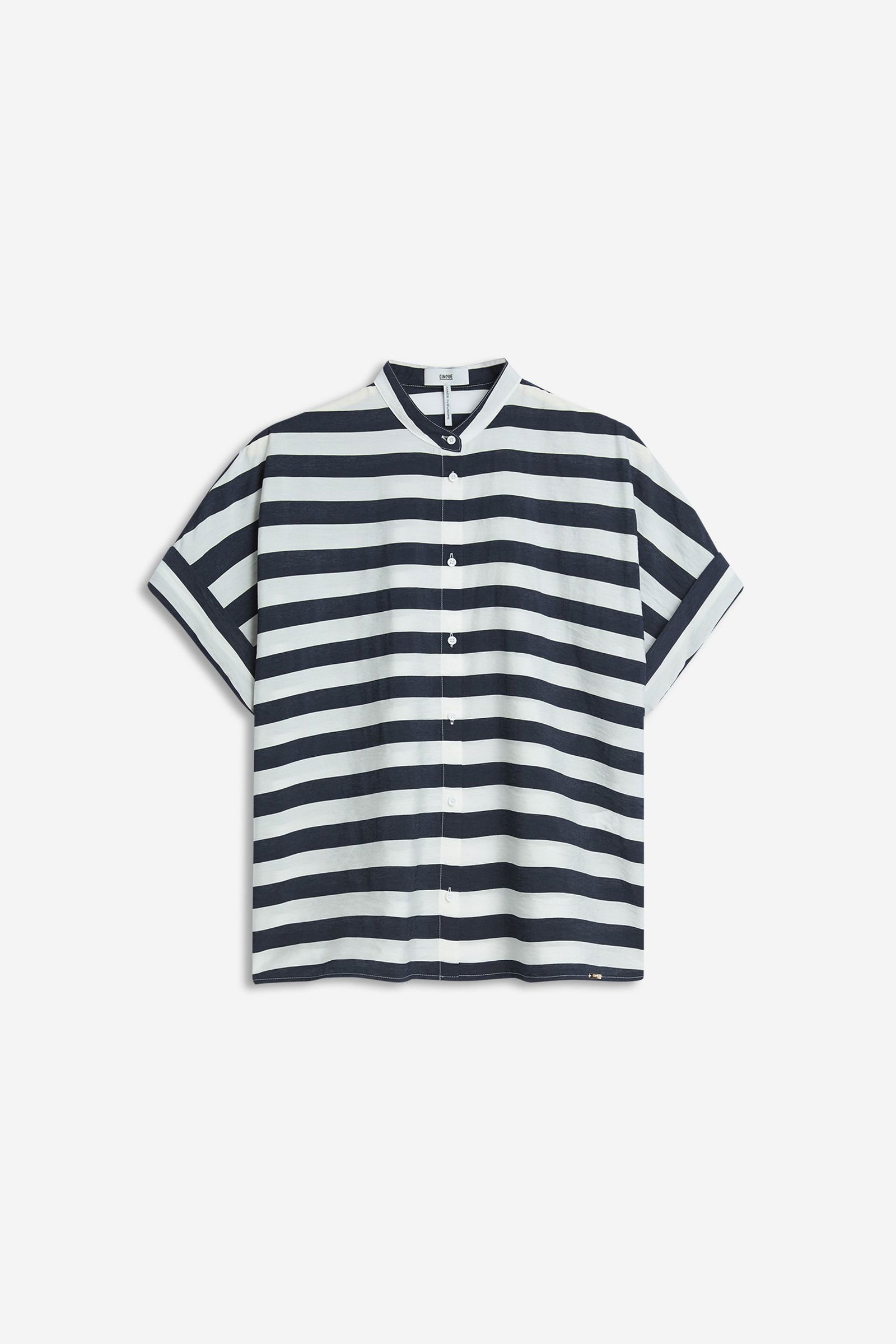 37b796a23df5420c52e751a83758f442 Cinque |  Cinque Druckbluse  | 36 | dunkelblau