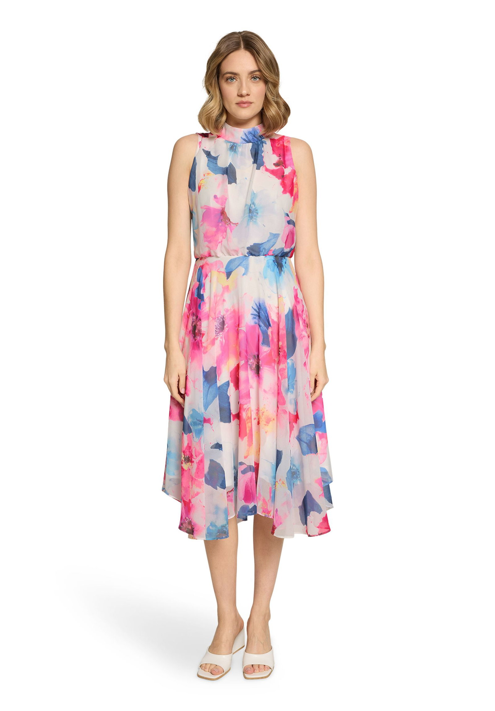 0ca0ce001c3e66d6e7c57722e5c87380 Vera Mont | Vera Mont Kurzes Kleid | 42 | cream/pink