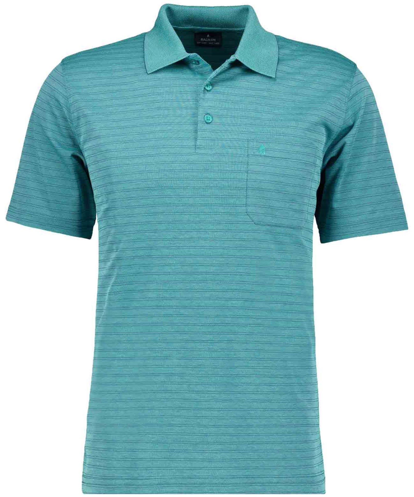 4ad6eebf517ebedd787fa8e4c7abca01 RAGMAN |  RAGMAN Poloshirt  | M | smaragd