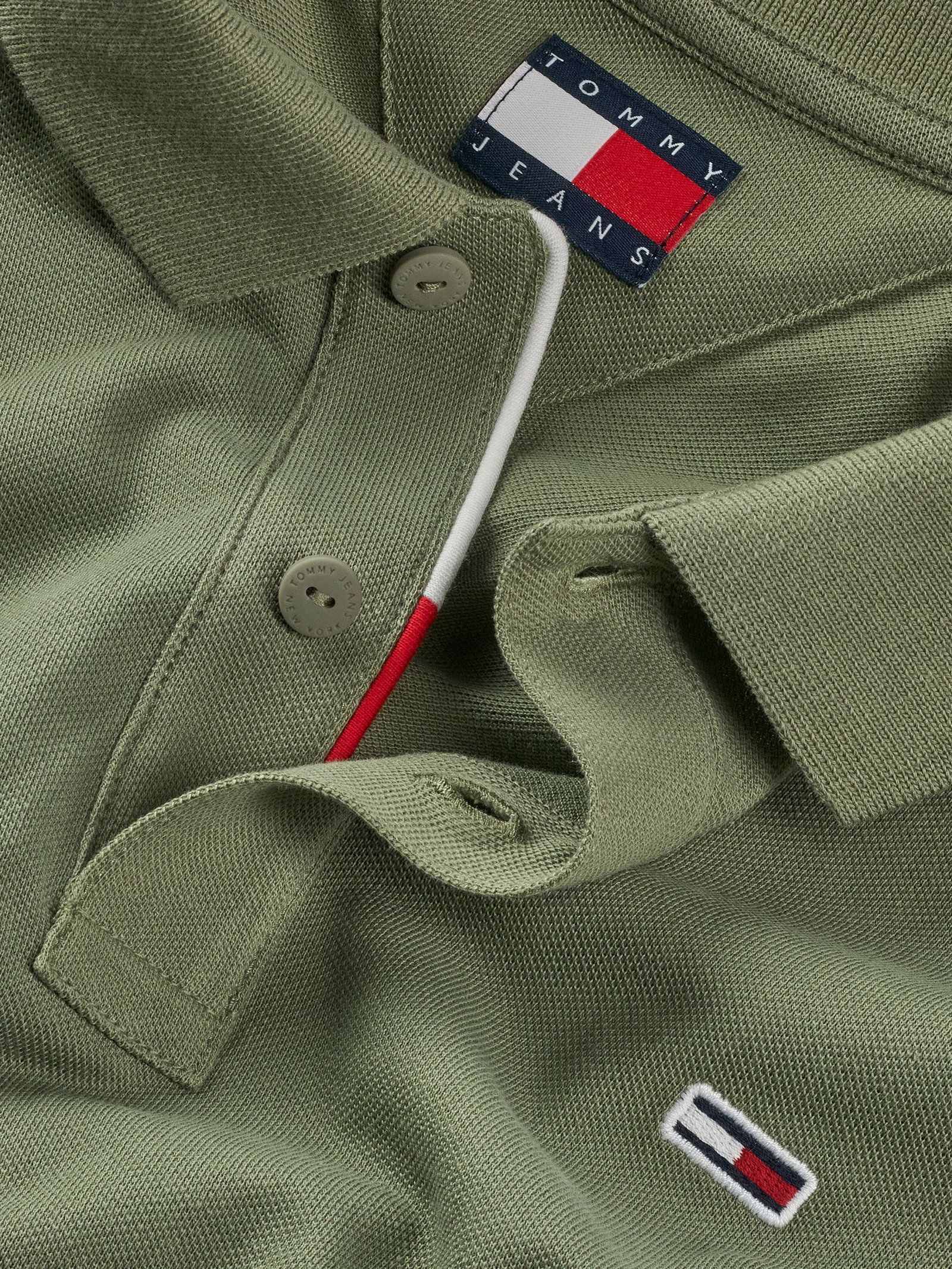 2de05ce14d8e352338bf37e57471a554 Tommy Jeans | Tommy Jeans Poloshirt | M | aruba green