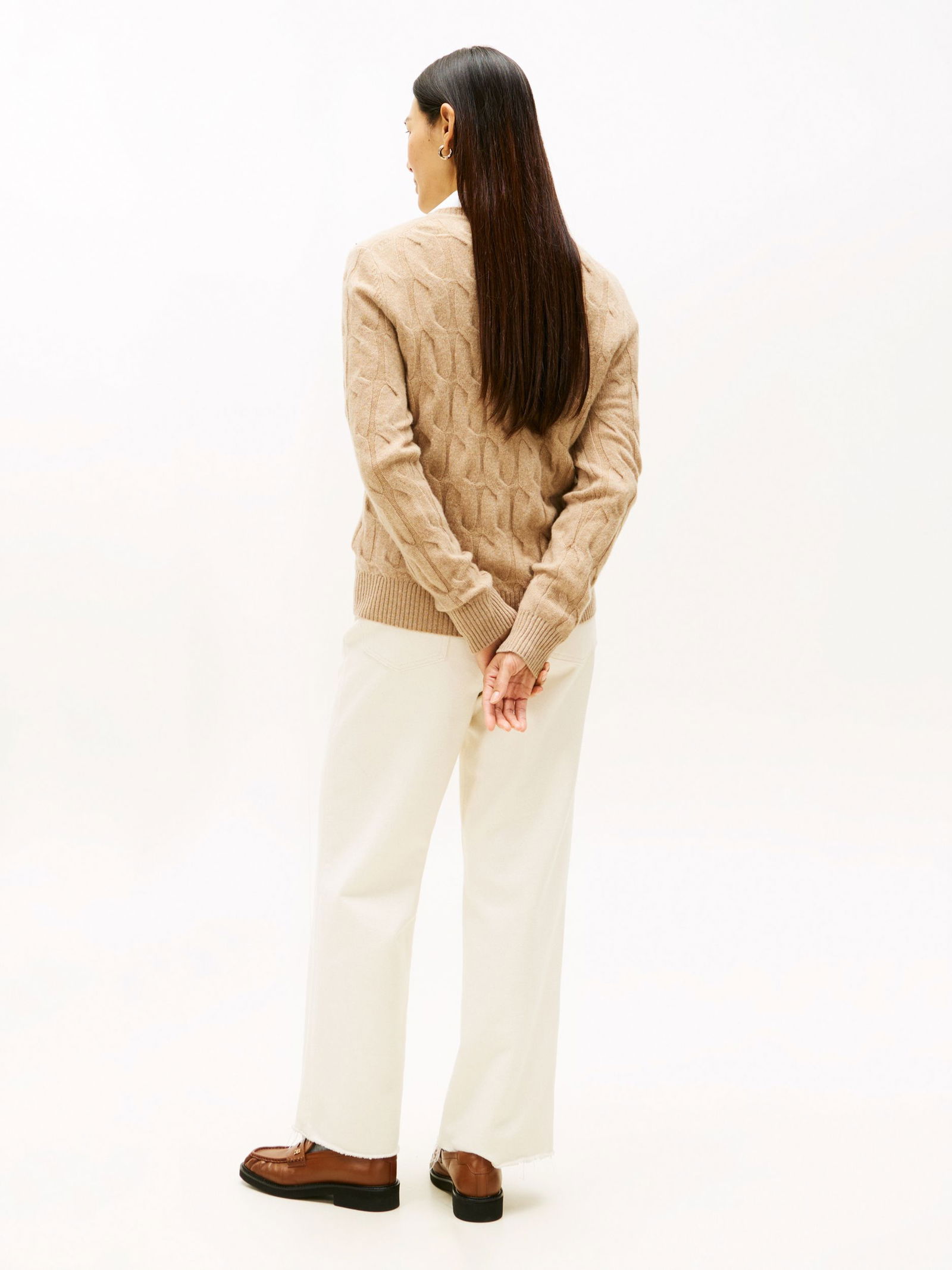 2cb3abeffdb32136a2c93c1d2fb772e6 Tommy Hilfiger |  Tommy Hilfiger Soft Strickpullover | L | safari canvas heather