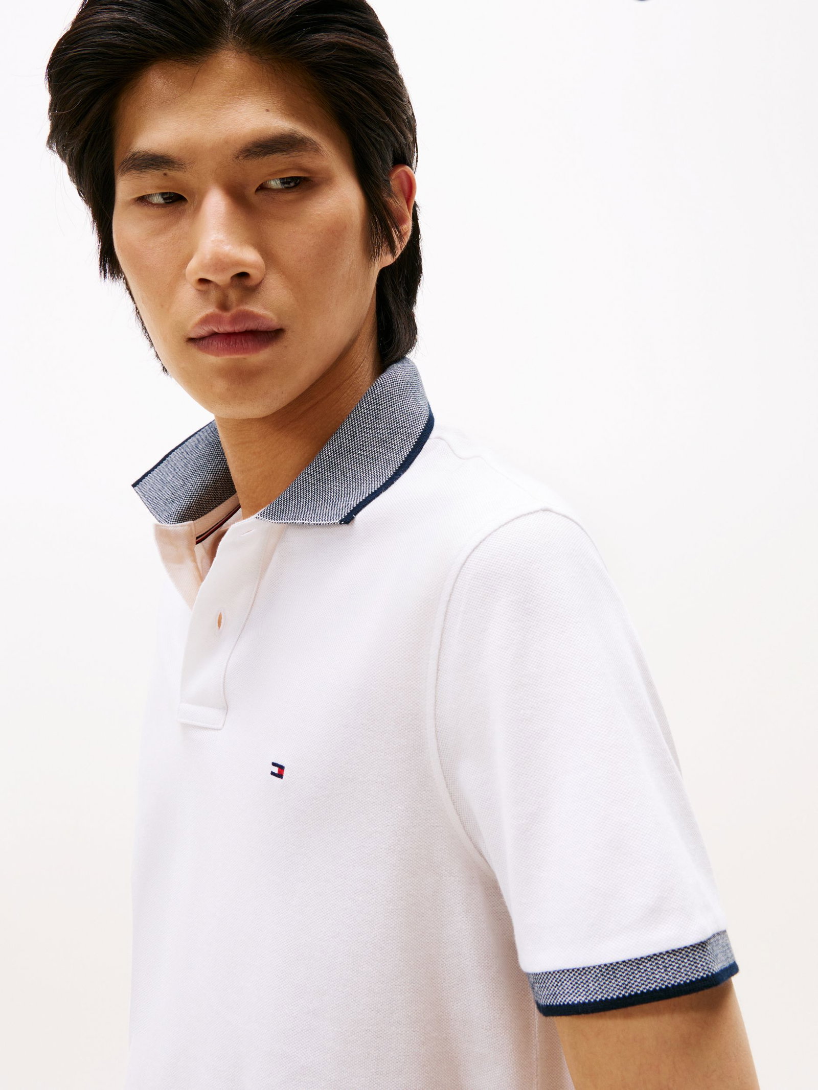Tommy Hilfiger |  Tommy Hilfiger Poloshirt  | M | white