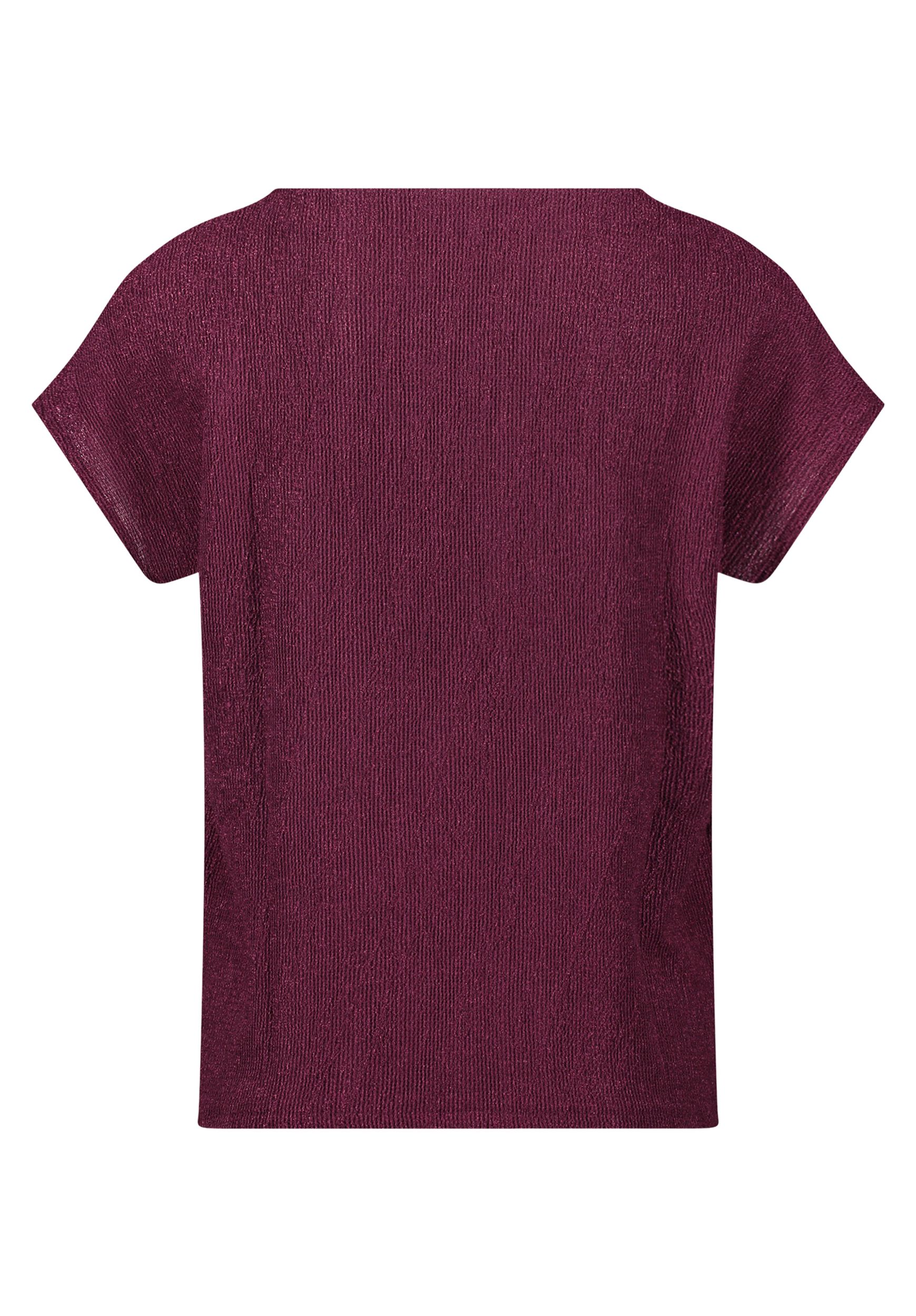 Cartoon |  Strukturshirt | 38 | dark aubergine