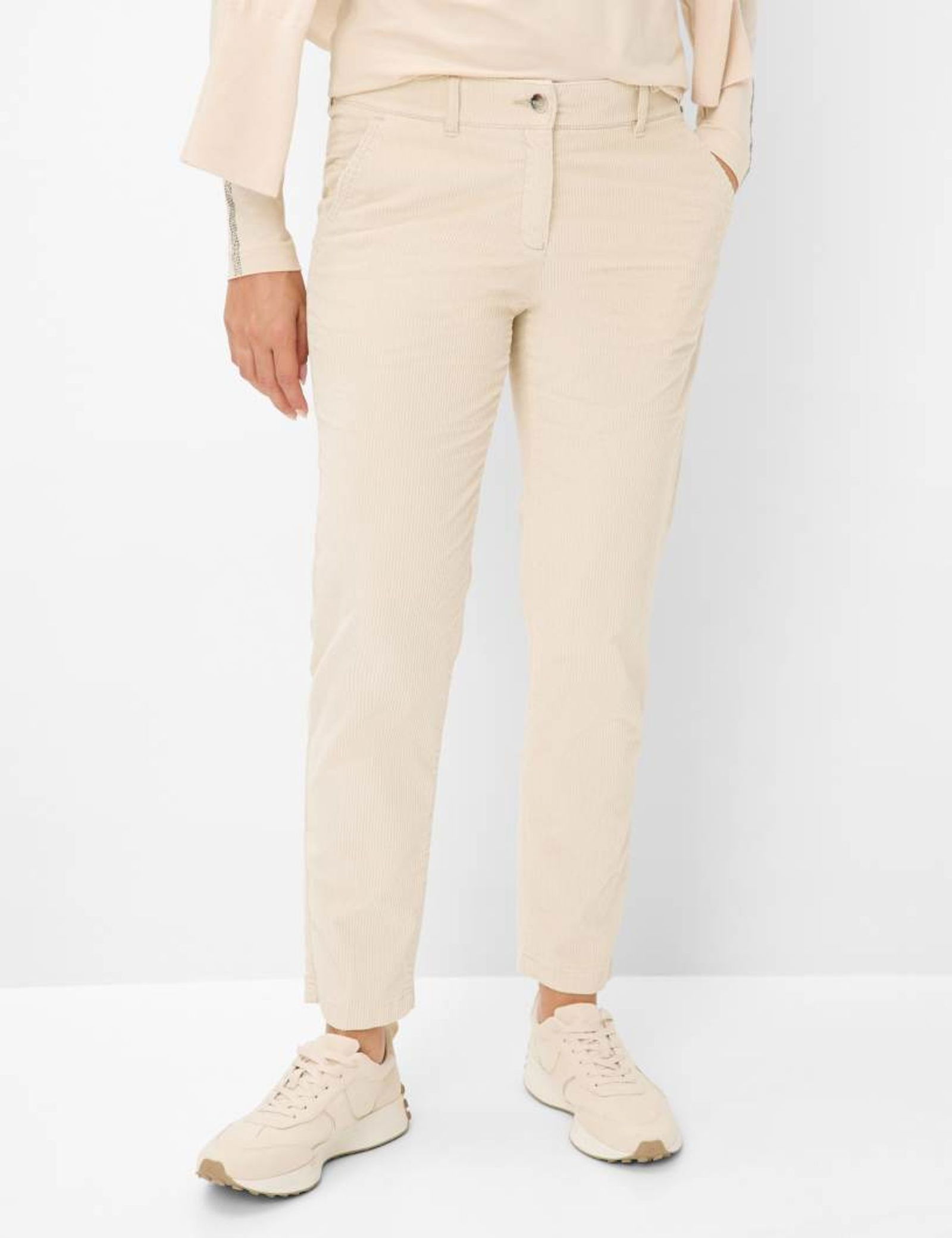 6bbdbe78746c7a79606e04c5efafcf96 Brax |  Brax Schmale Hose  | 46 | latte