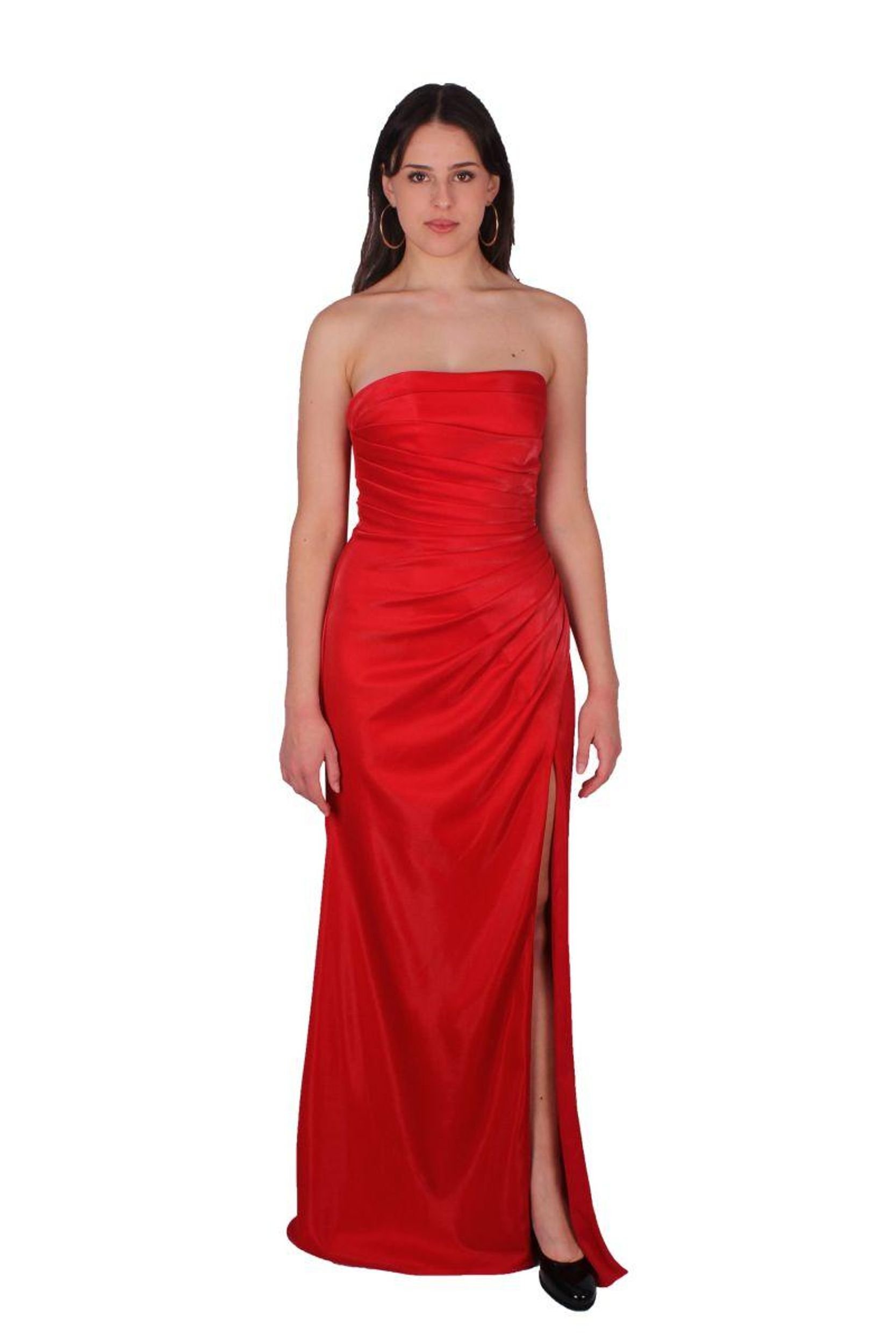 "Rotes Abendkleid von Luxuar: Elegant und Luxuriös"