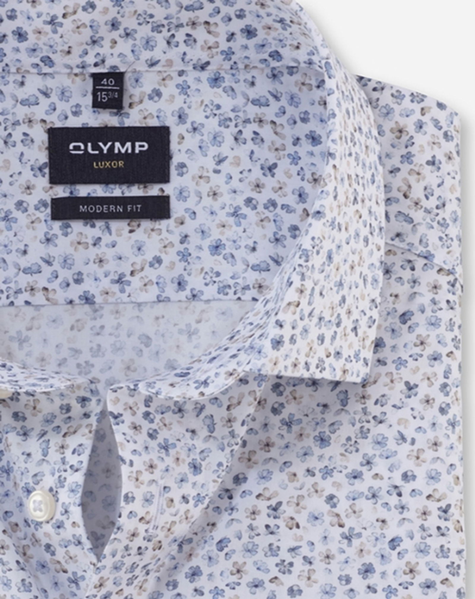 Olymp |  Olymp Hemd Modern Fit  | 40 | weiß