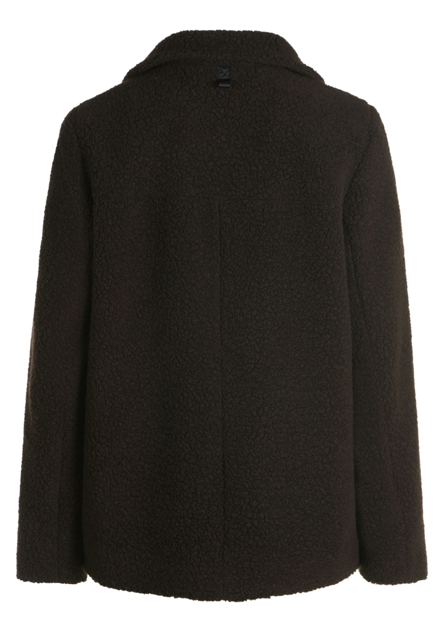 Jacke Wolle, Dark Brown Melange #2