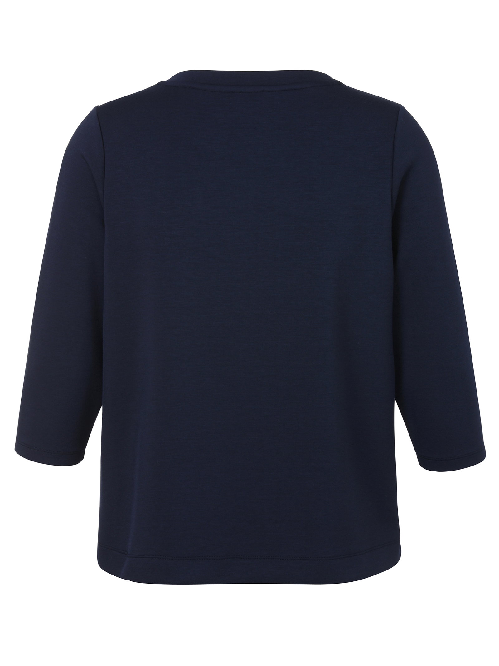 Sweatshirt Rundhals 3/4 Arm, indigo #2