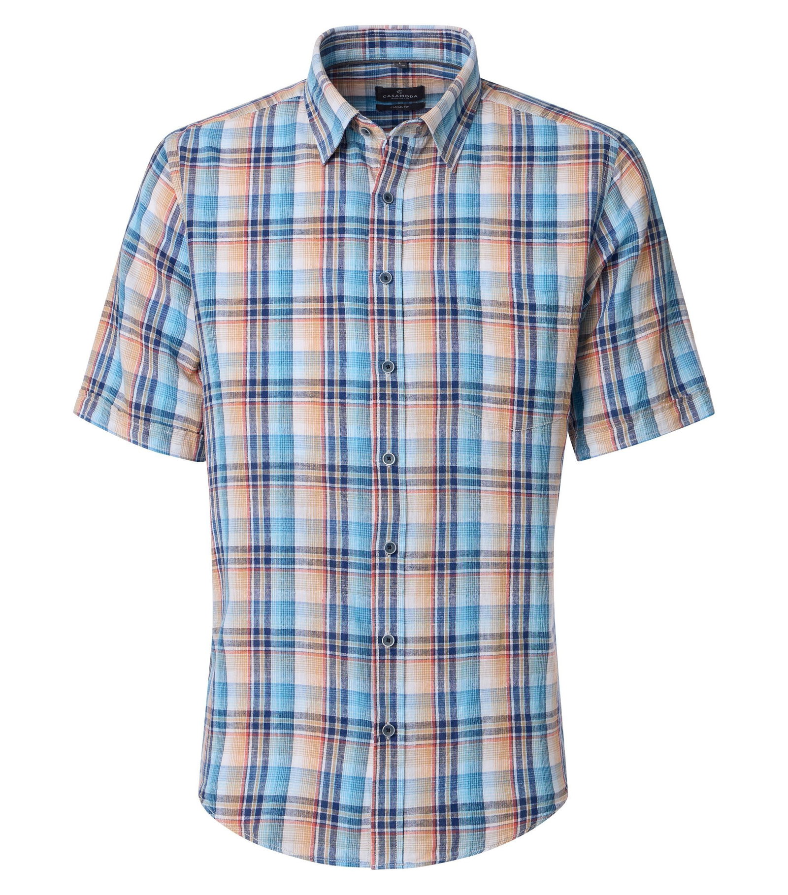 Casa Moda |  Casa Moda Hemd Regular Fit  | M | türkis