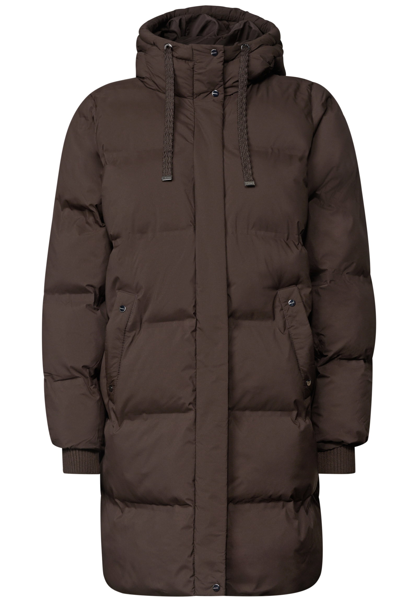 LTD QR Long Padded Jkt w. Glue, auburn brown #1