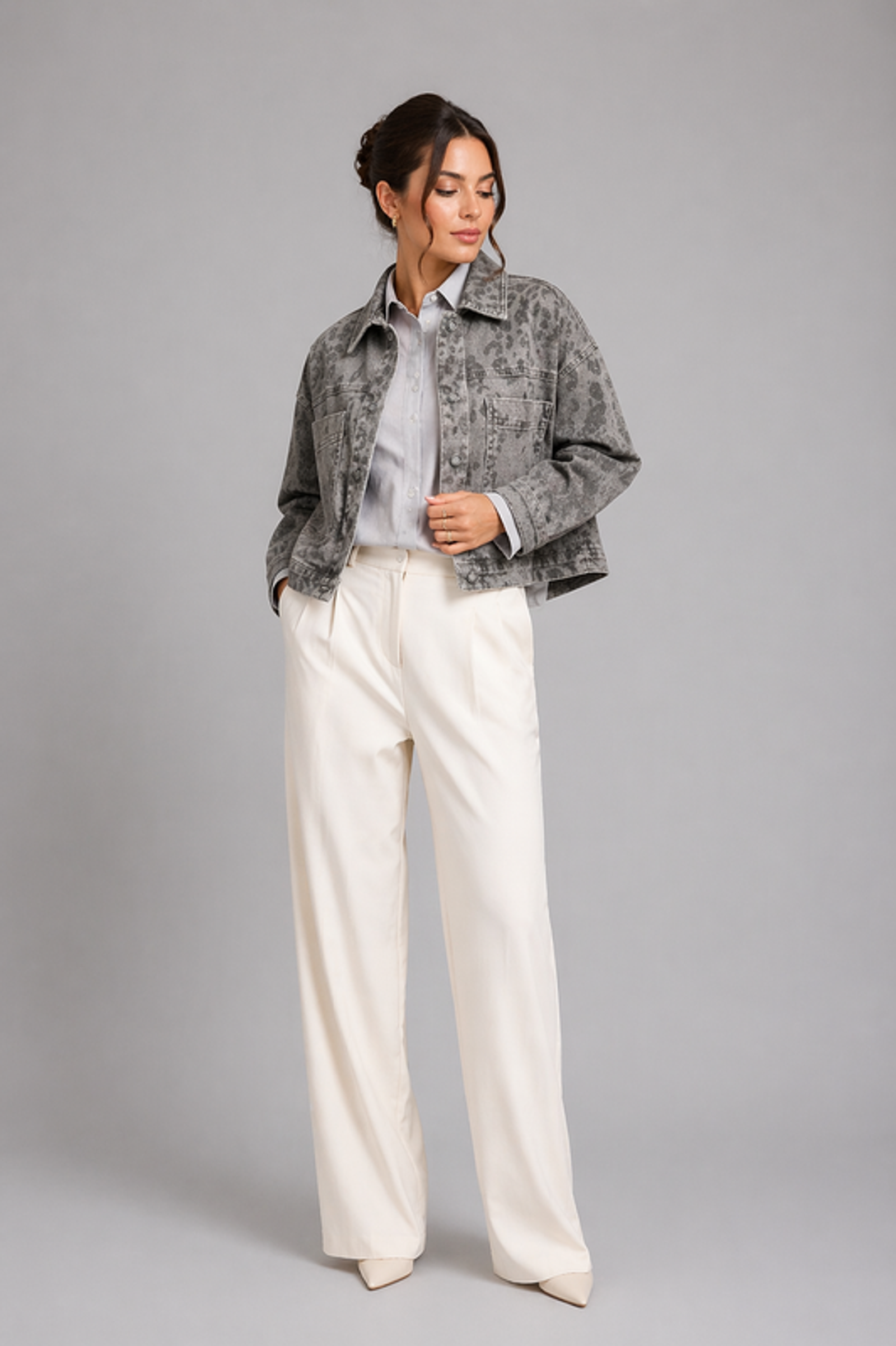 Zhrill |  Zhrill Kurzblazer  | S | grey