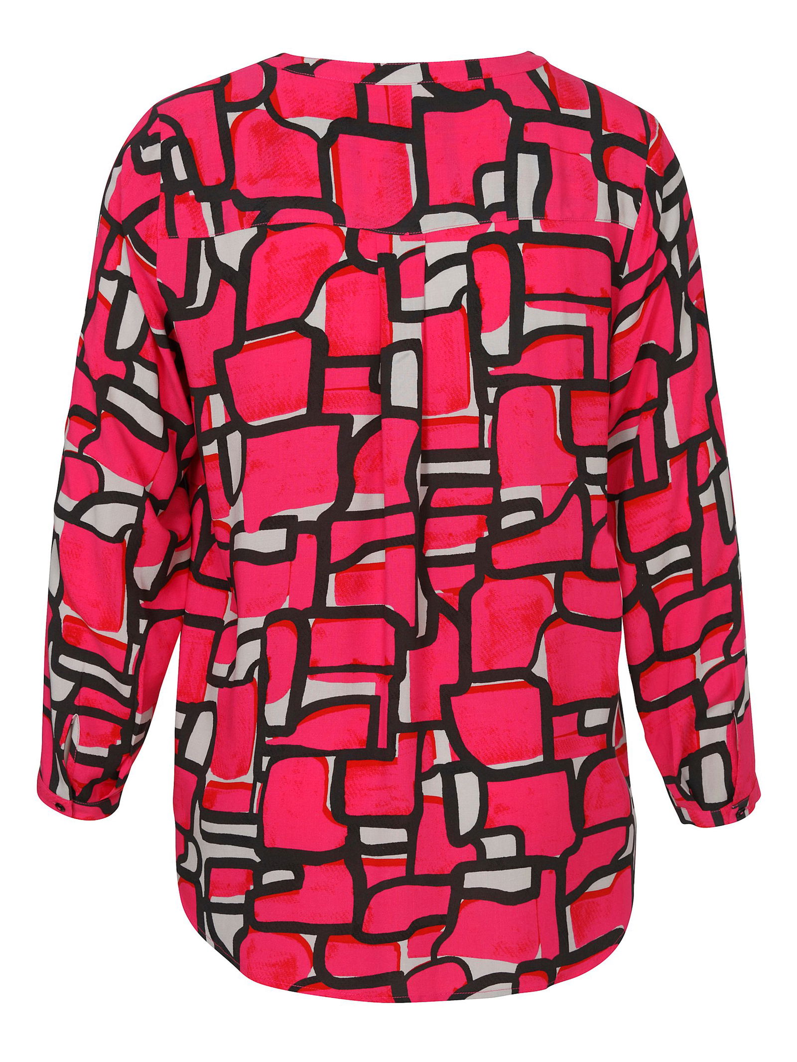 VIA APPIA DUE |  VIA APPIA DUE Druckbluse | 52 | pink multicolor