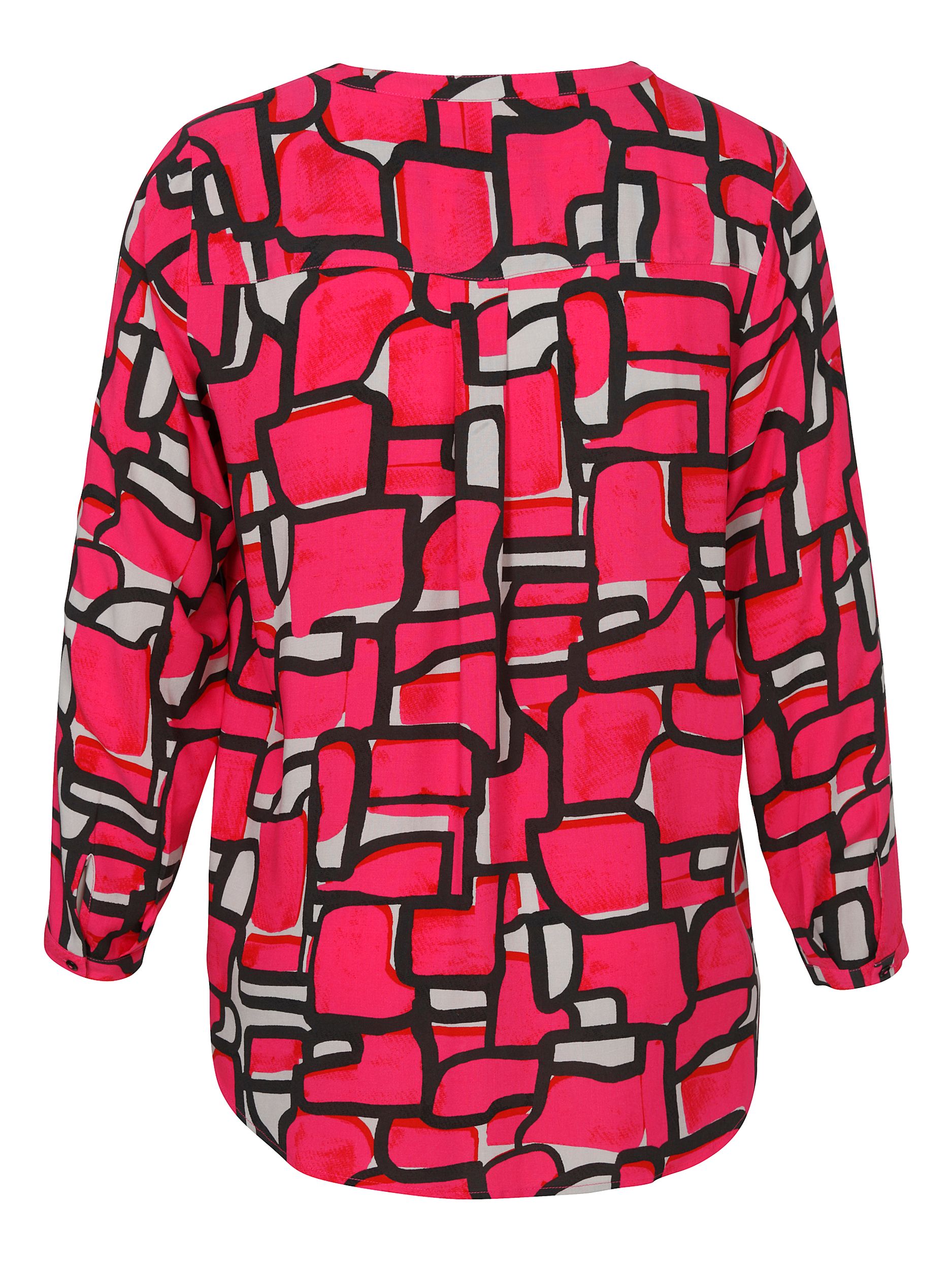 VIA APPIA DUE |  VIA APPIA DUE Druckbluse | 52 | pink multicolor