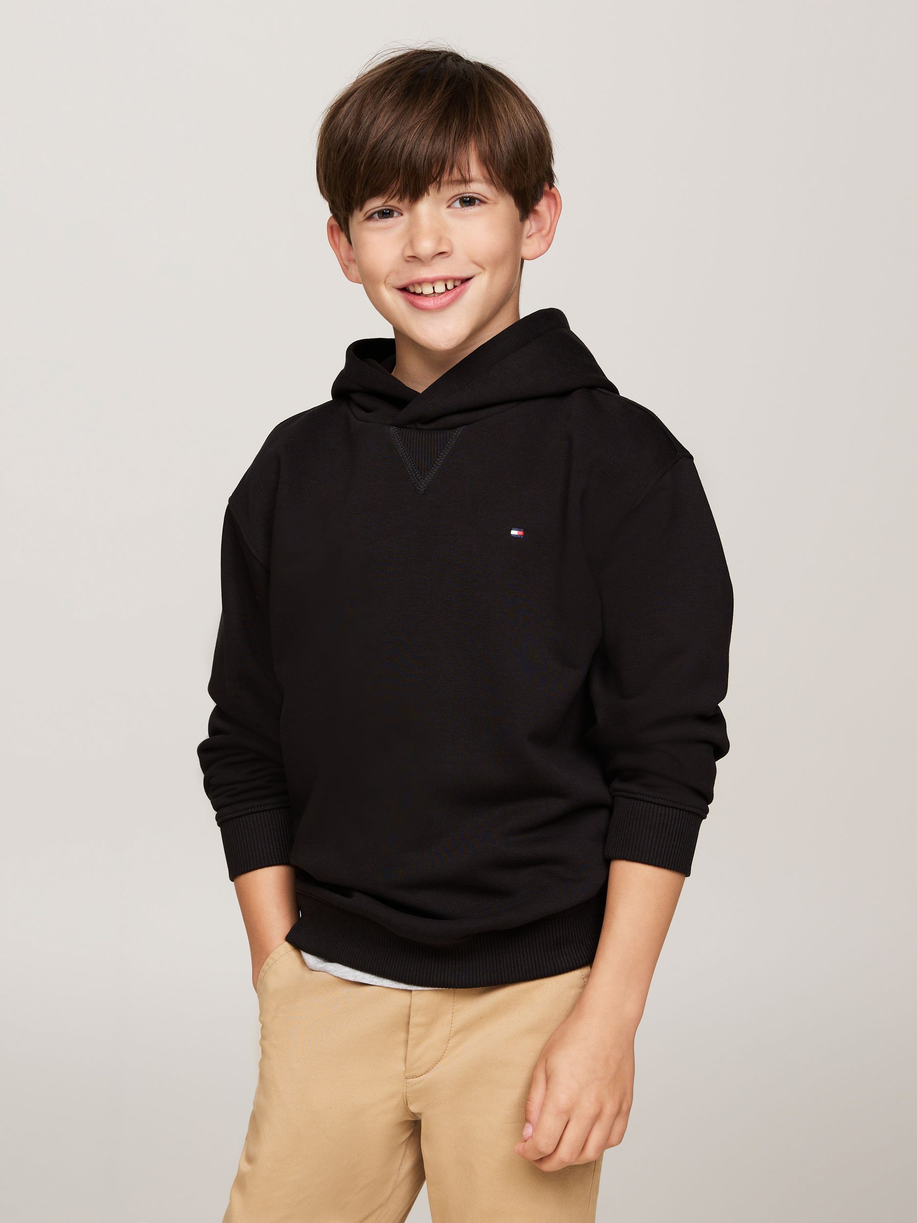 Tommy Hilfiger |  U TIMELESS HOODIE | 164 | black