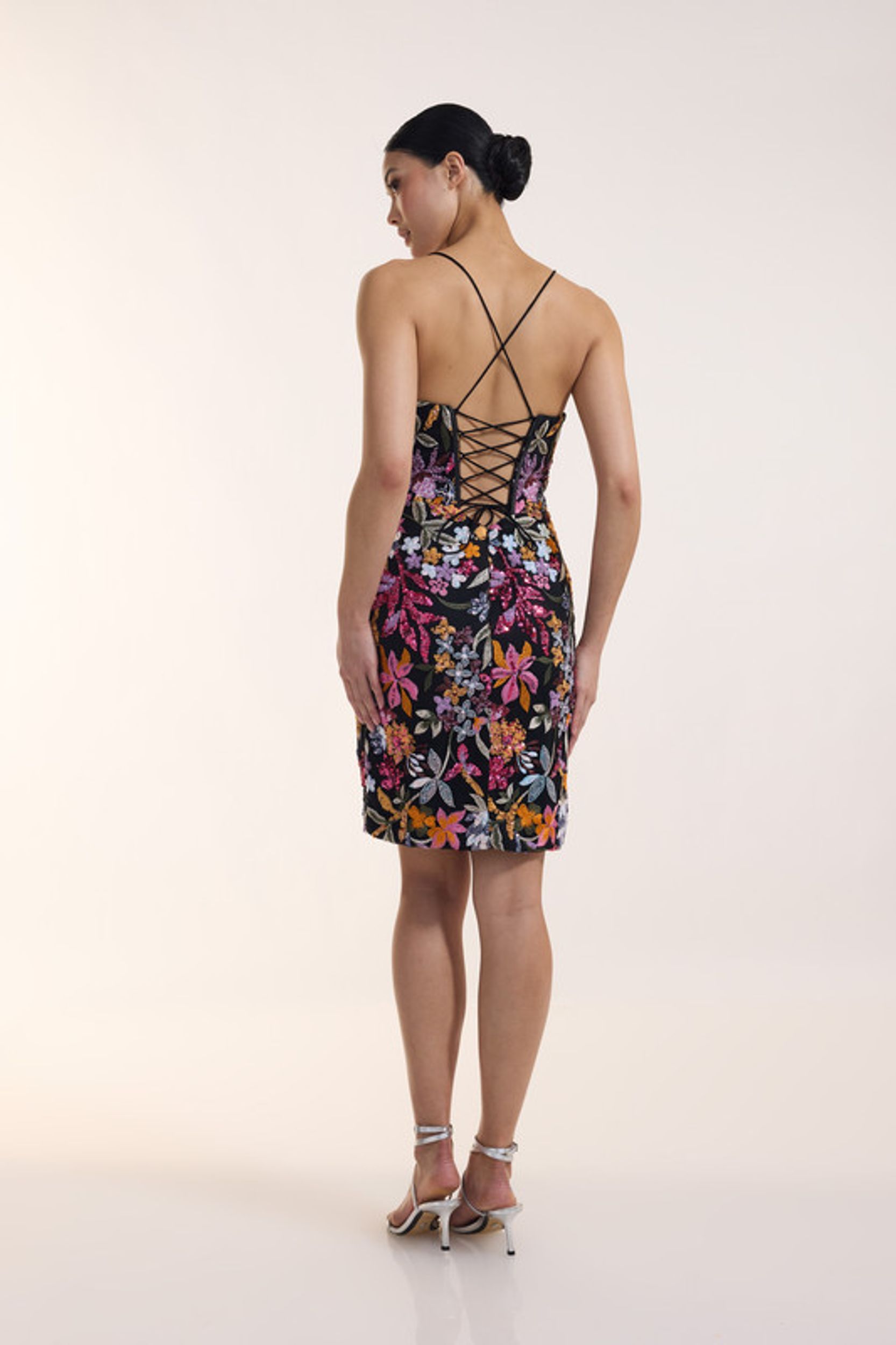 Unique |  Unique Kurzes Kleid  | 34 | black