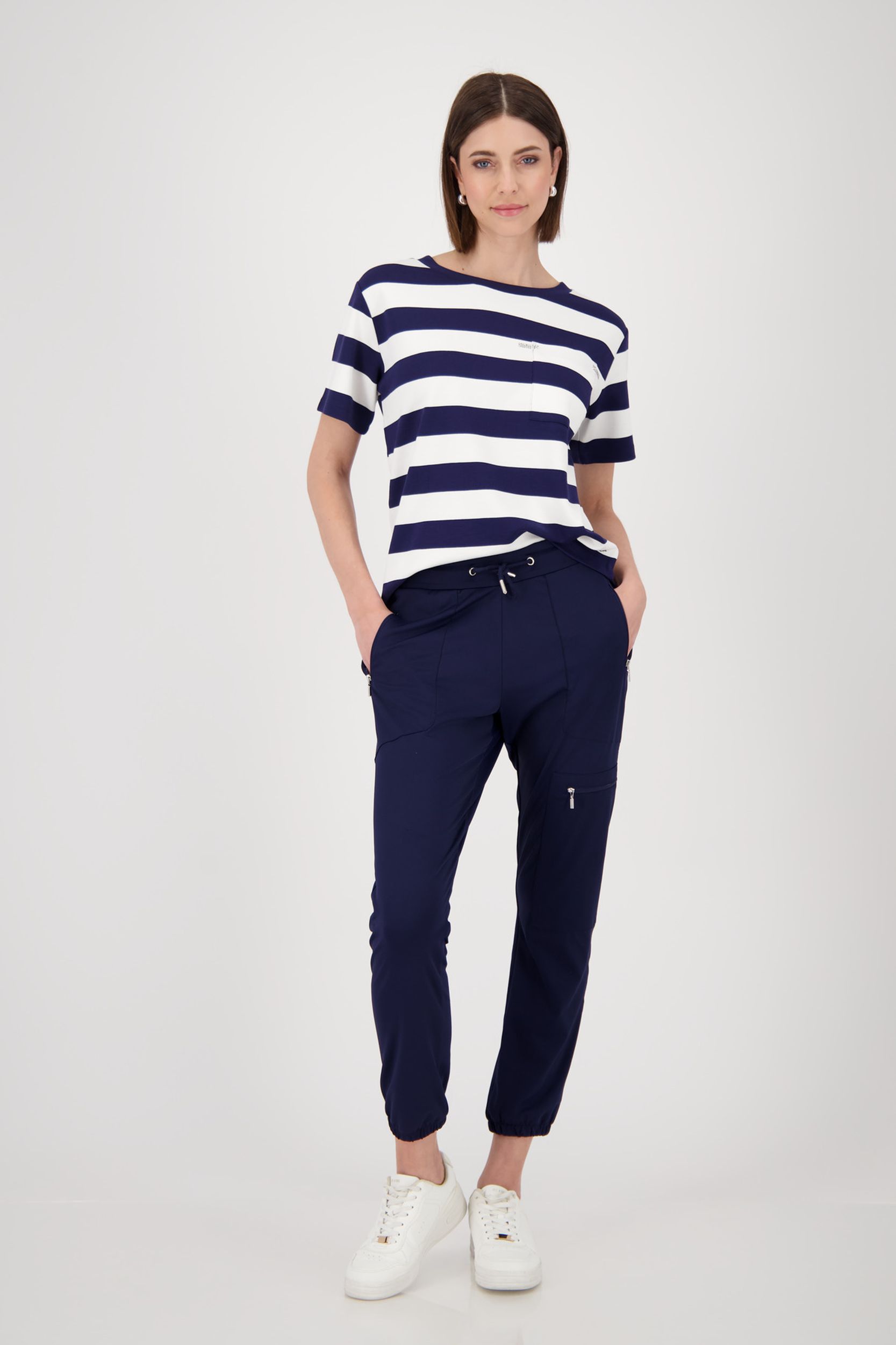 Monari |  Monari Sweatshirt mit Brusttasche | 36