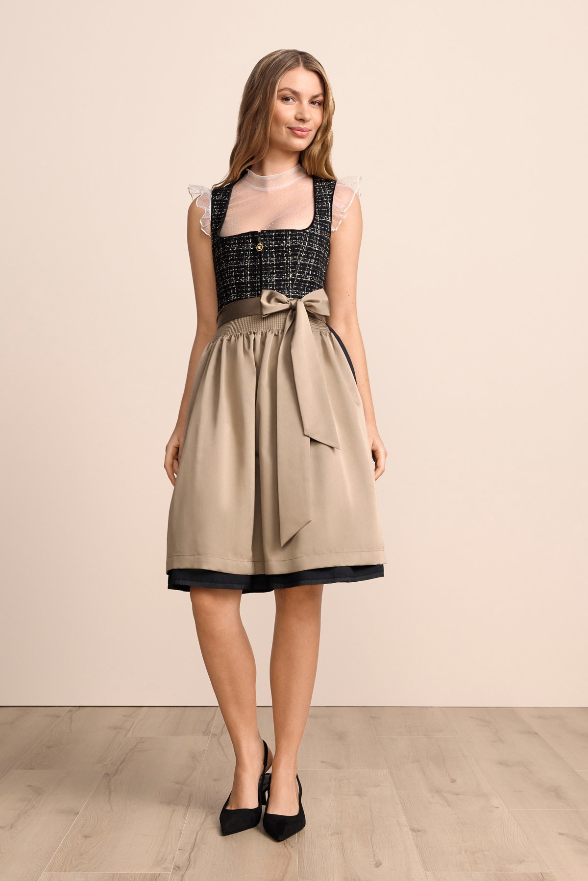 Krüger Madl Dirndl Mididirndl Rosvina 60cm #4