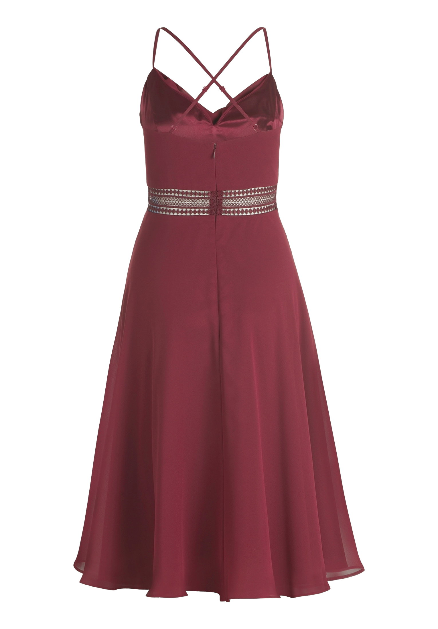 Kleid Kurz ohne Arm, Deep Dahlia #2