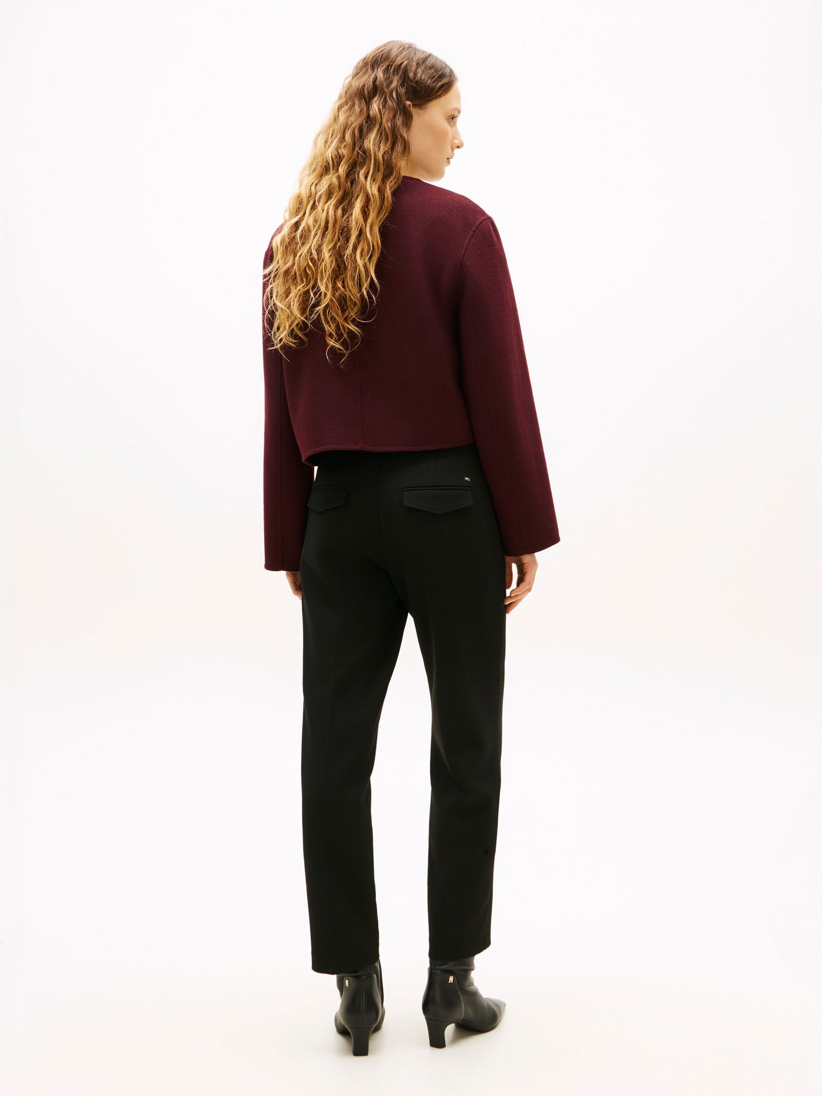 Tommy Hilfiger |  Tommy Hilfiger Strickjacke | Cardigan  | 40 | deep burgundy