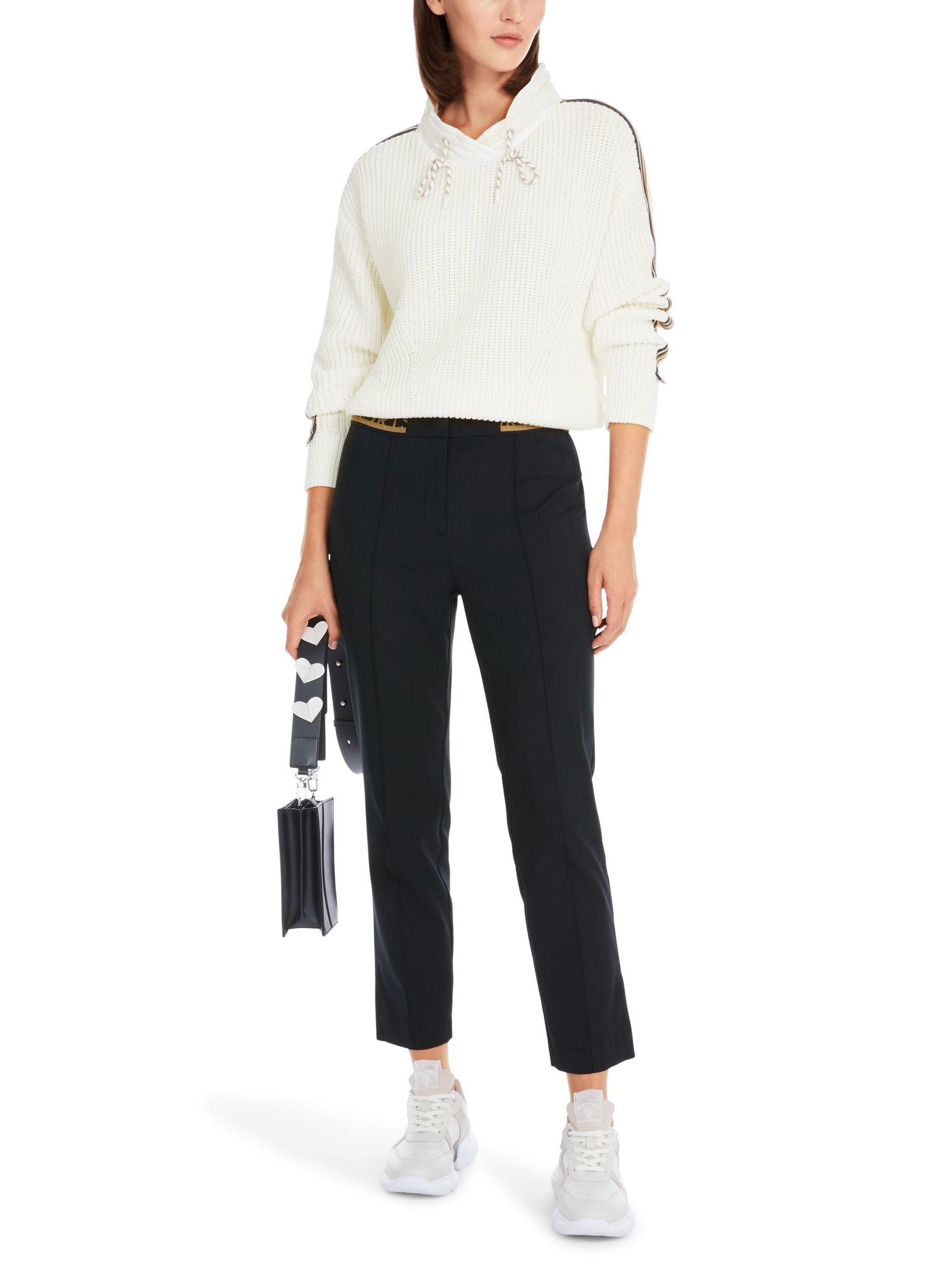 Marc Cain Sports |  Marc Cain Sports Pullover  | 44 | off-white