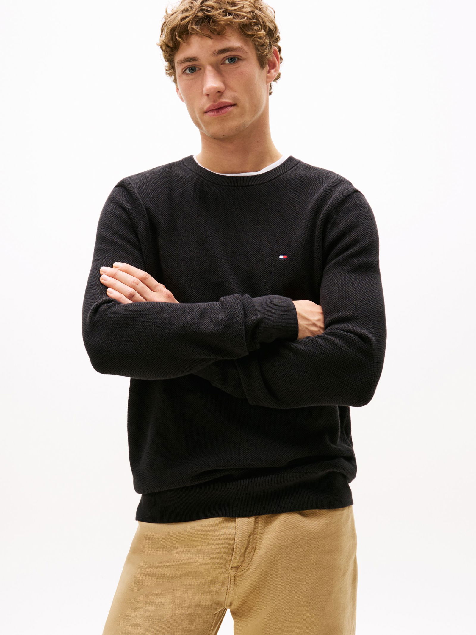Tommy Hilfiger | Tommy Hilfiger Pullover | L | black