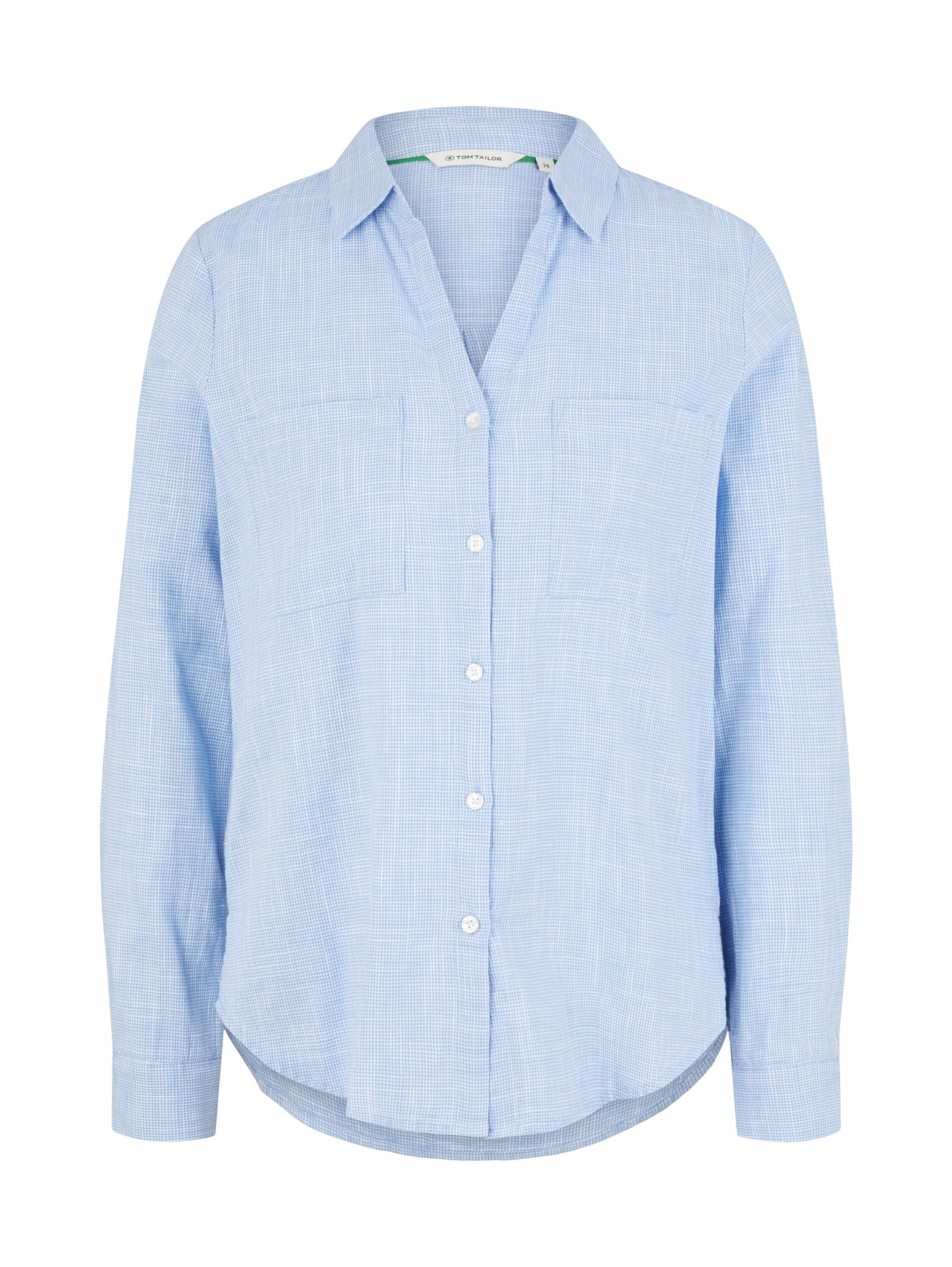 Bluse mit Brusttaschen #7