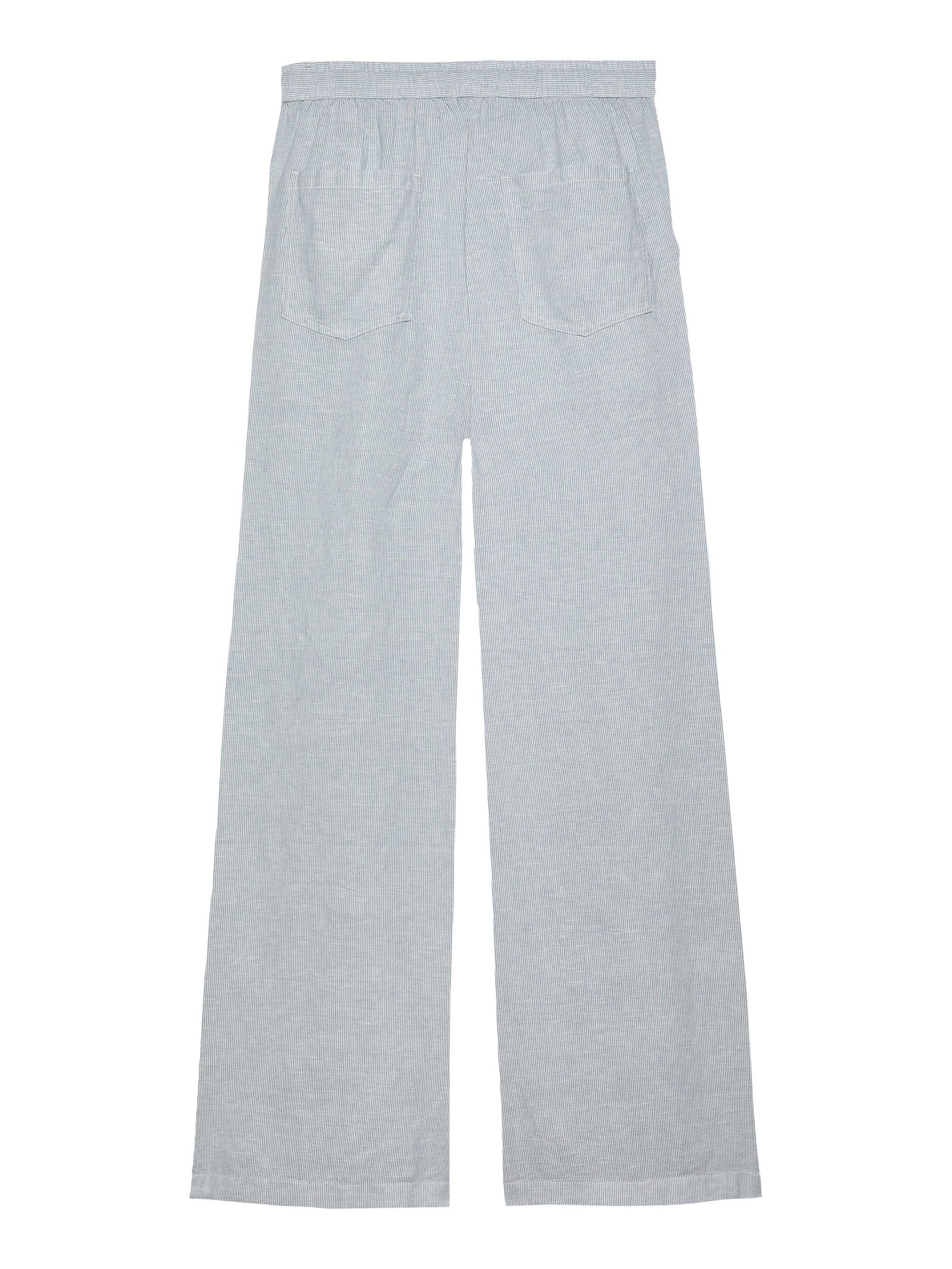 Tommy Jeans |  Tommy Jeans Schmale Hose  | L | breton stp/ desert sky/ ecru