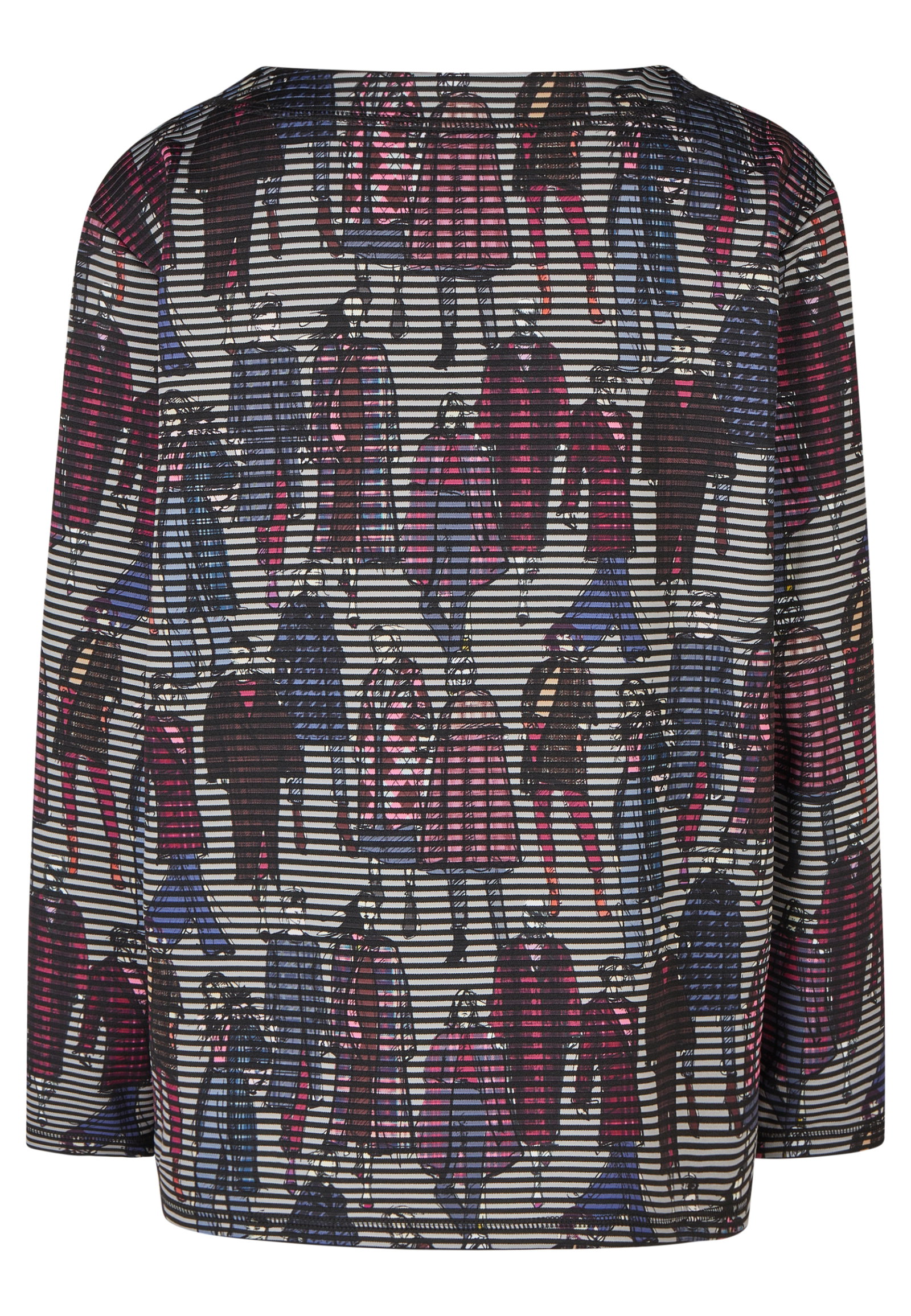 T-Shirt 1/1 Arm, Aubergine #2